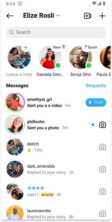 update instagram with myket app
