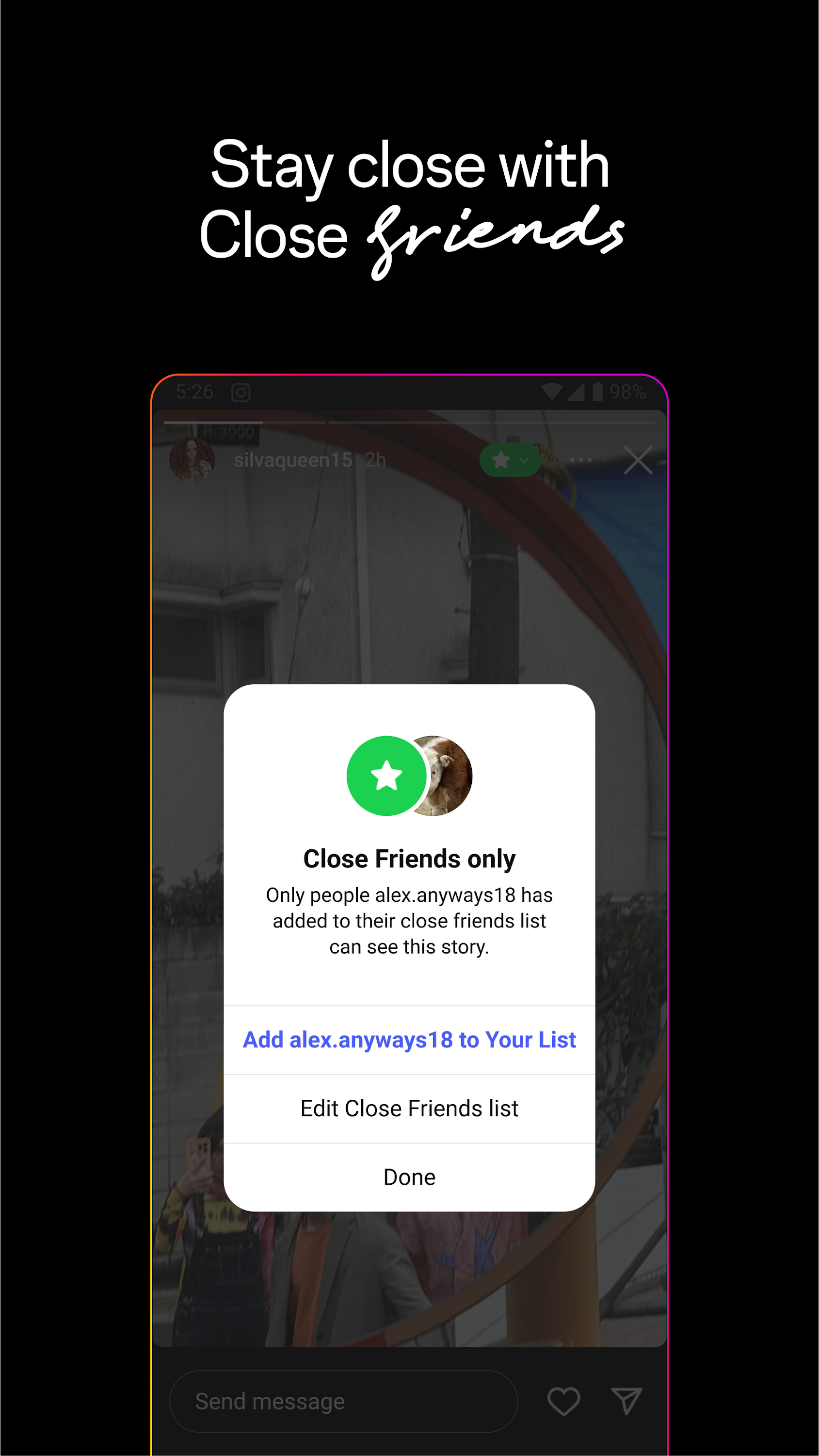 اسکرین شات 6 برنامه اینستاگرام - Instagram