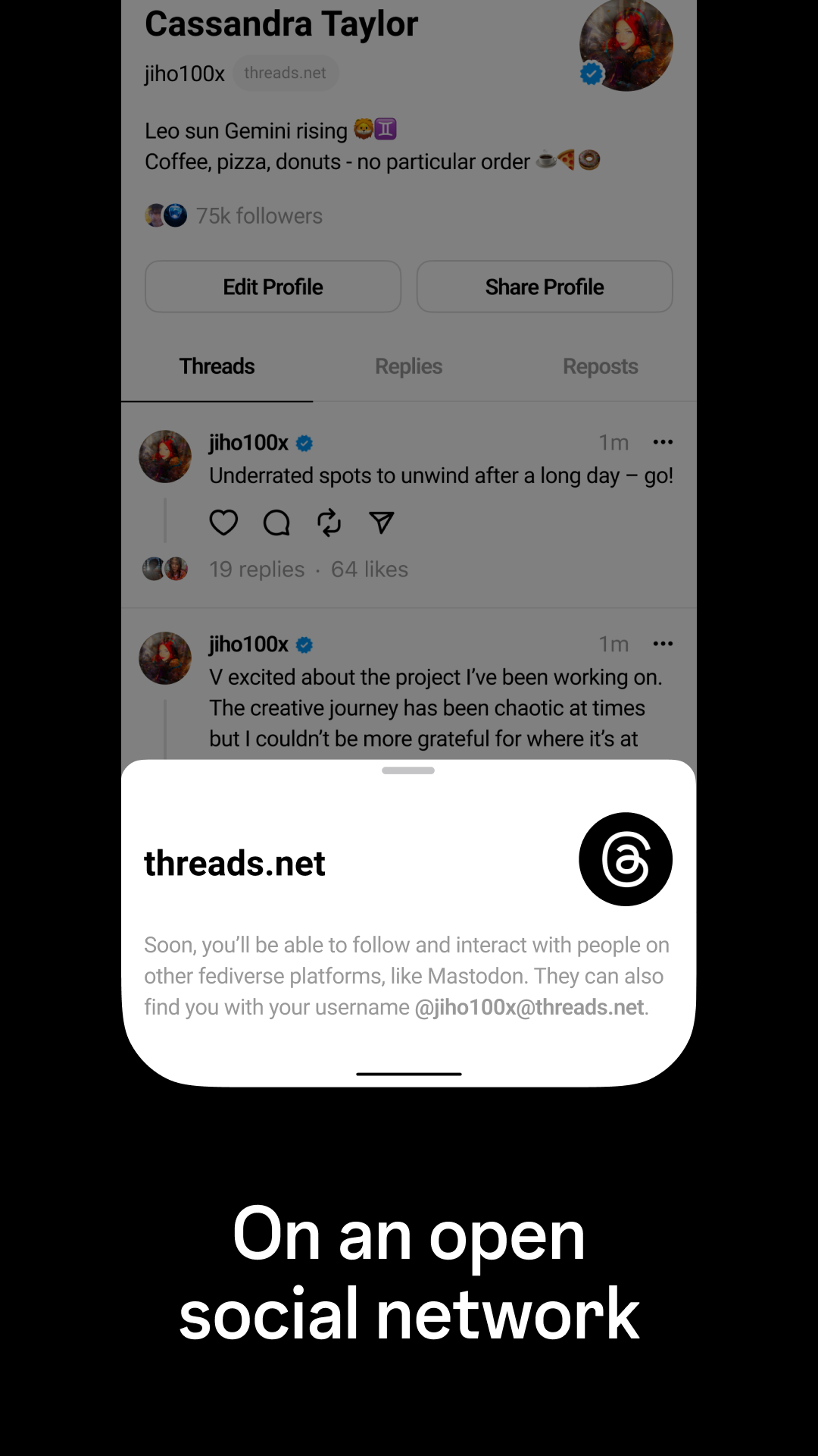 اسکرین شات 5 برنامه تردز Threads