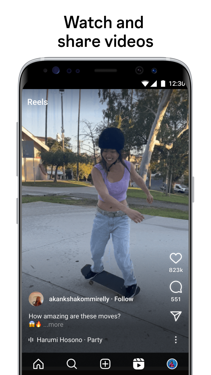 اسکرین شات 5 برنامه Instagram Lite