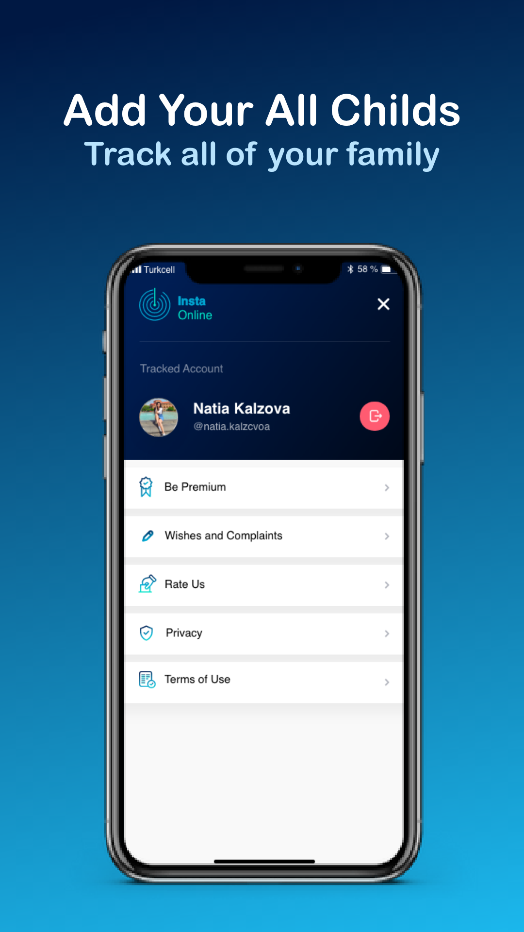 اسکرین شات 4 برنامه InstaOnline Last Seen Tracker
