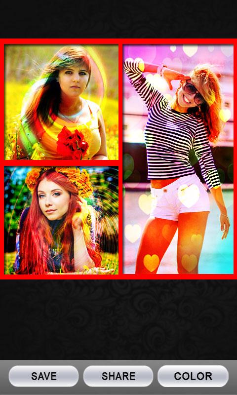 اسکرین شات 3 برنامه Side by side picture : Collage