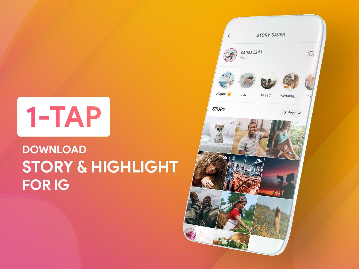 اسکرین شات 4 برنامه Story Saver