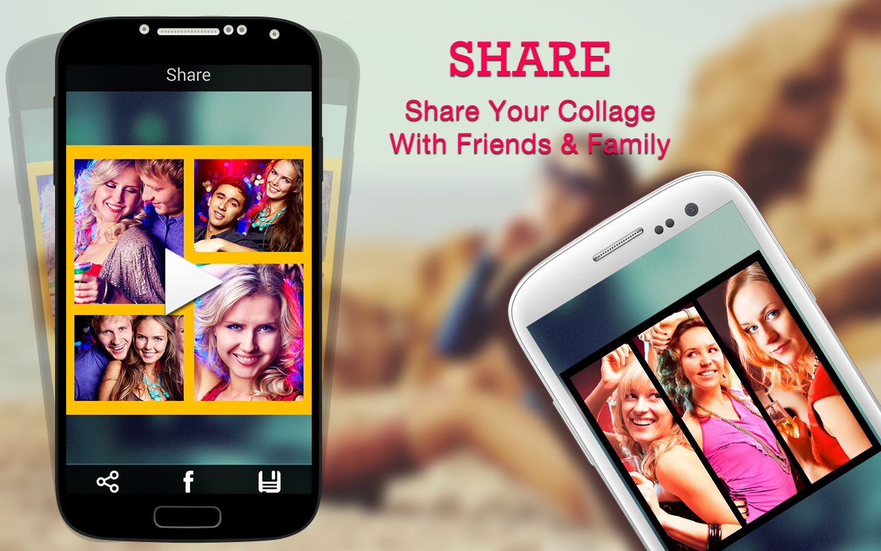 اسکرین شات 6 برنامه Collage video maker & photo