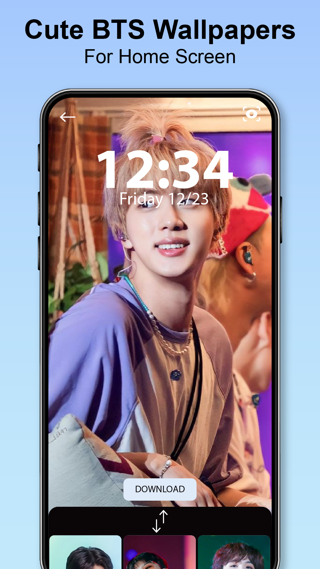 اسکرین شات 6 برنامه BTS Video Wallpapers Live 4k