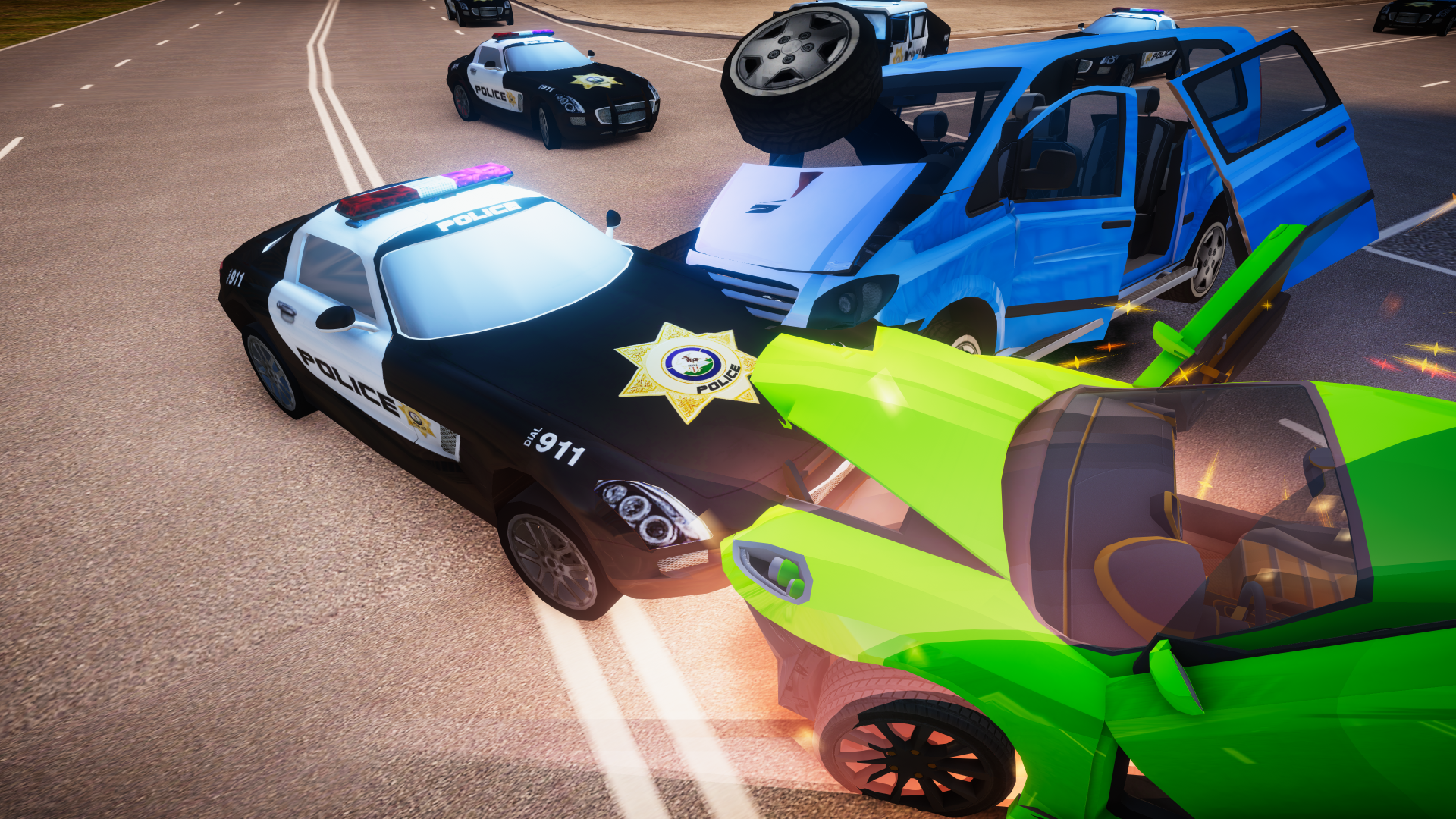 اسکرین شات 3 بازی Car Simulator: Crash City