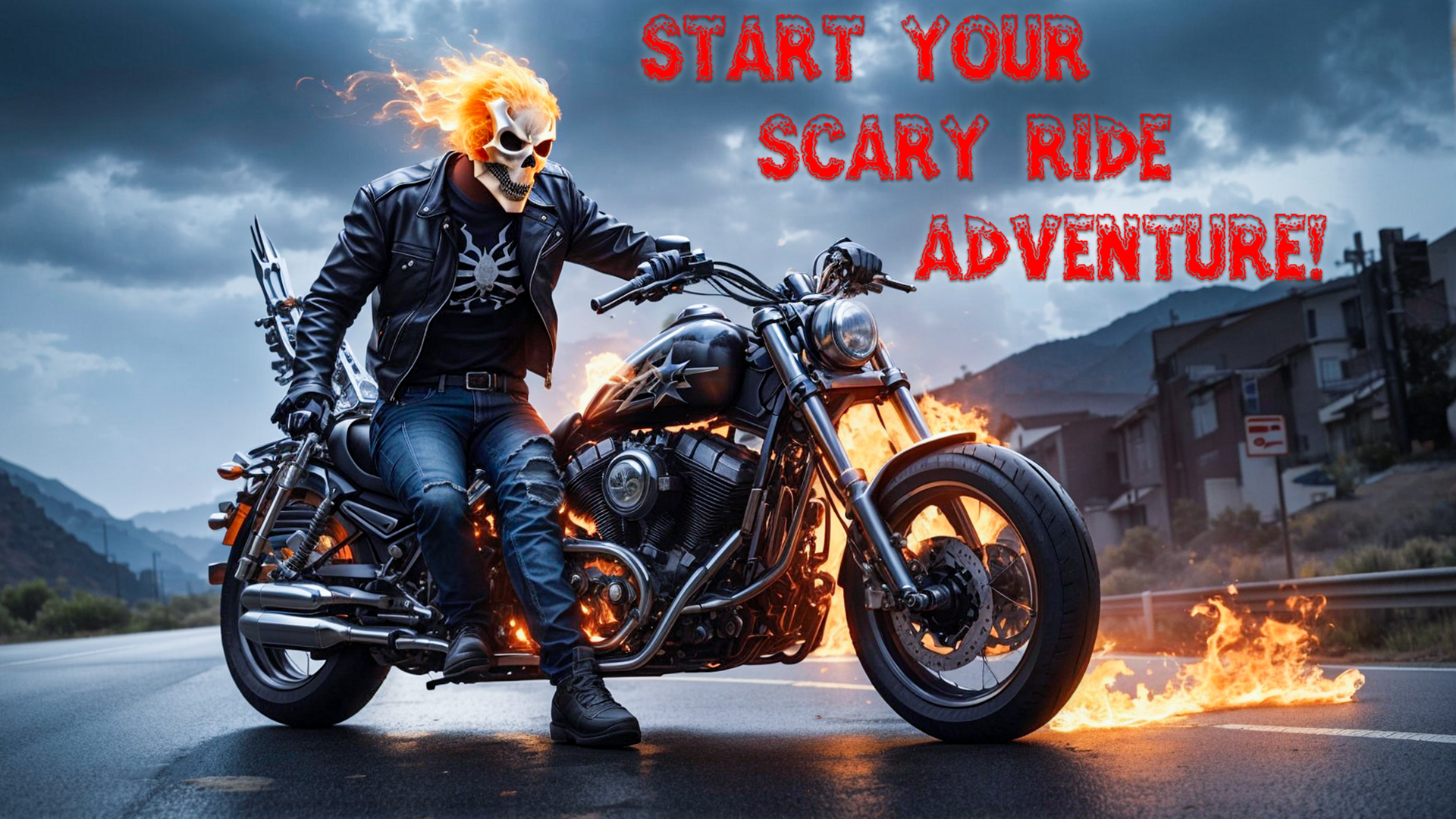 اسکرین شات 3 بازی Ghost Rider 3D - Ghost Game