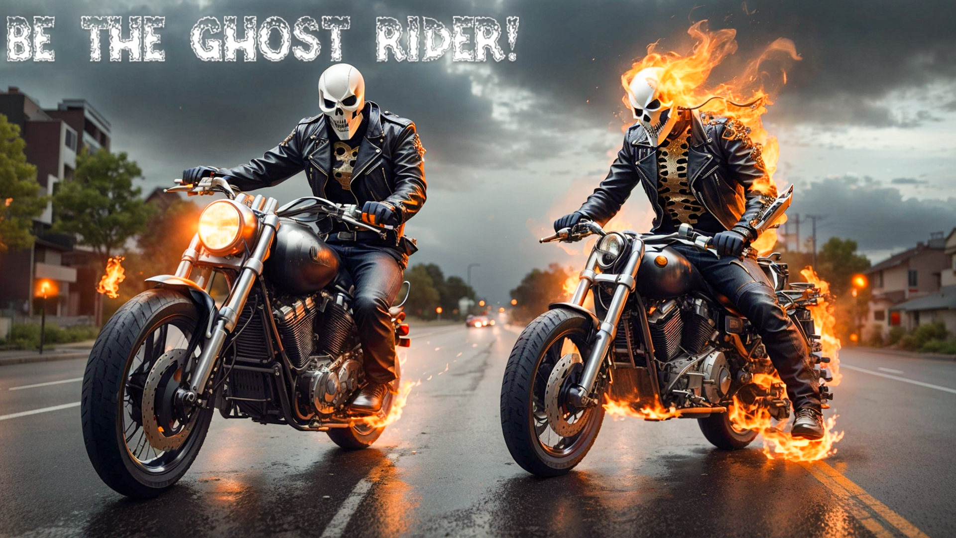 اسکرین شات 2 بازی Ghost Rider 3D - Ghost Game