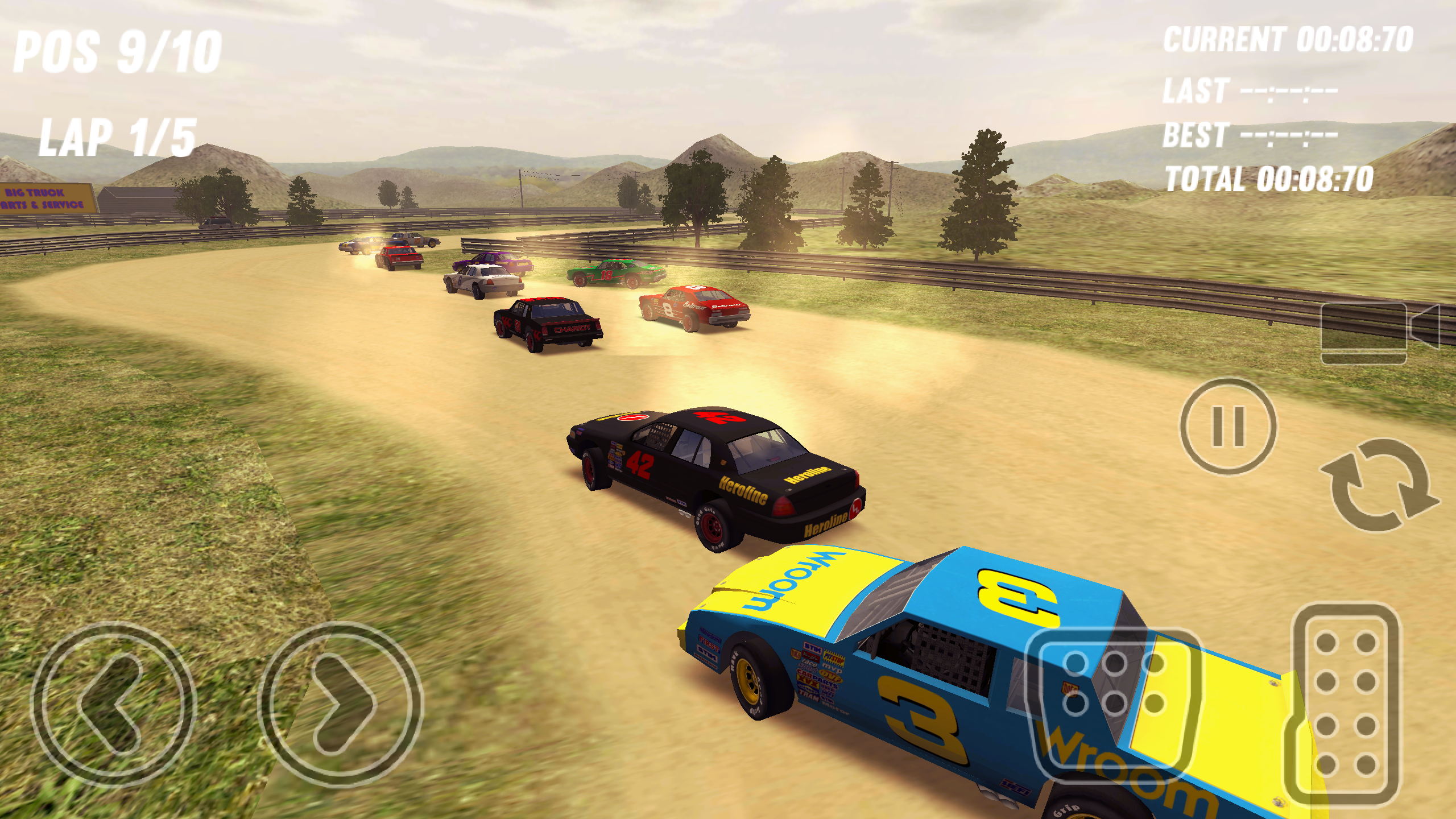 اسکرین شات 1 بازی Dirt Track Stock Cars