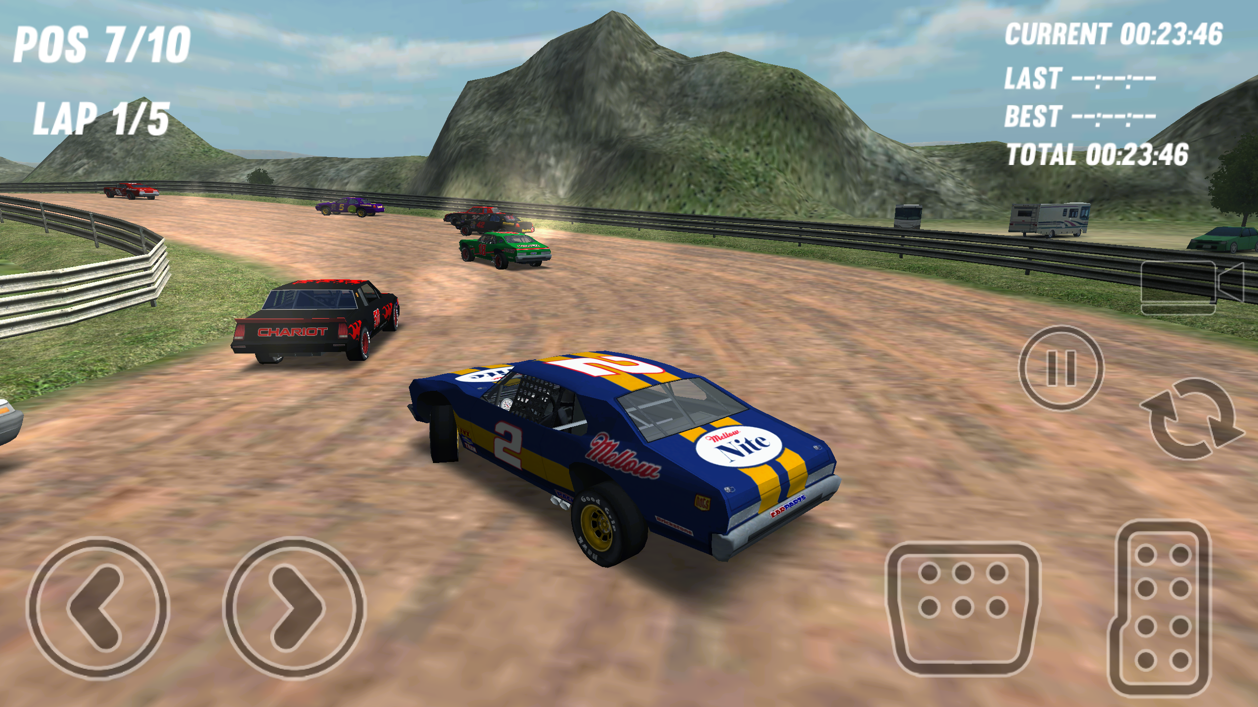اسکرین شات 2 بازی Dirt Track Stock Cars