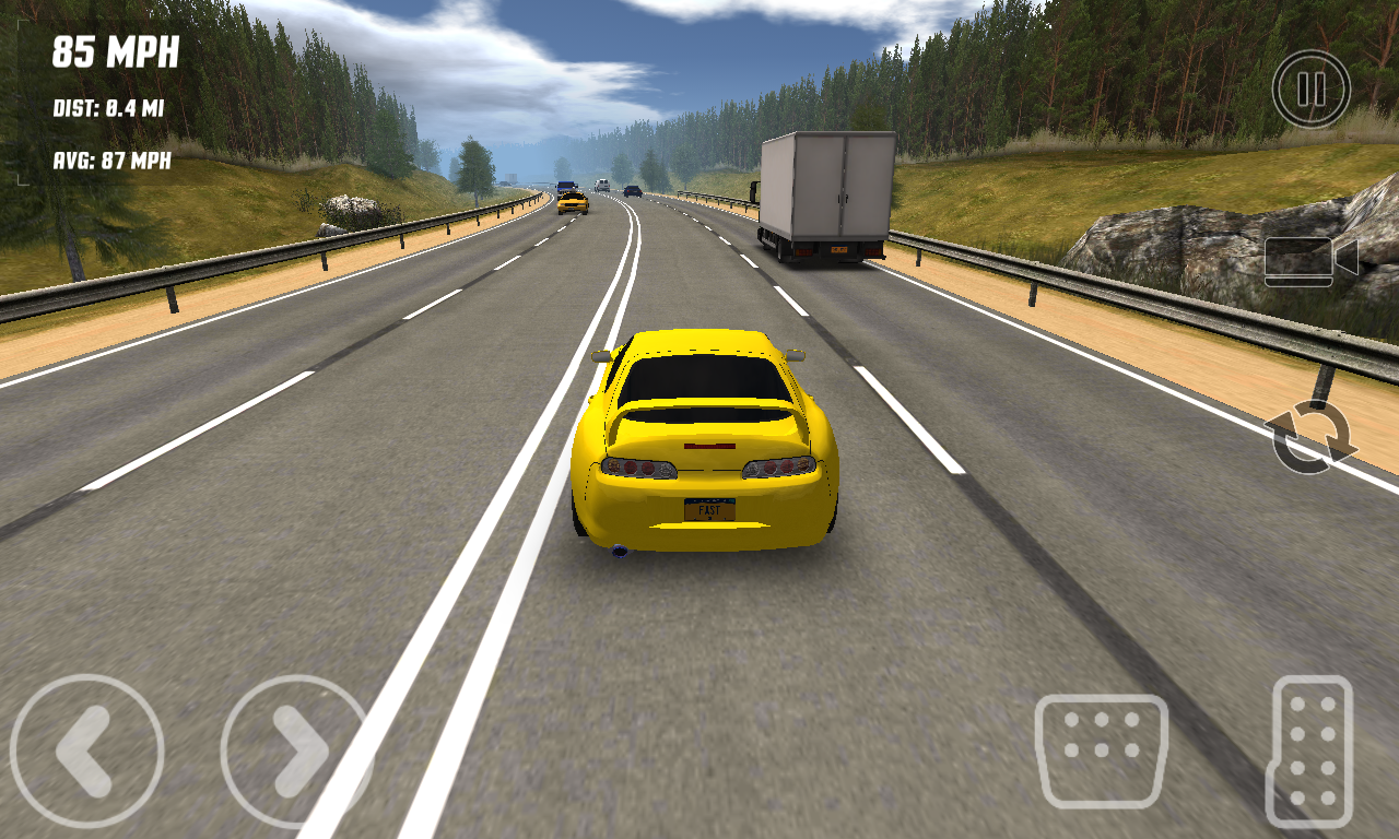 اسکرین شات 1 بازی Freeway Traffic Rush