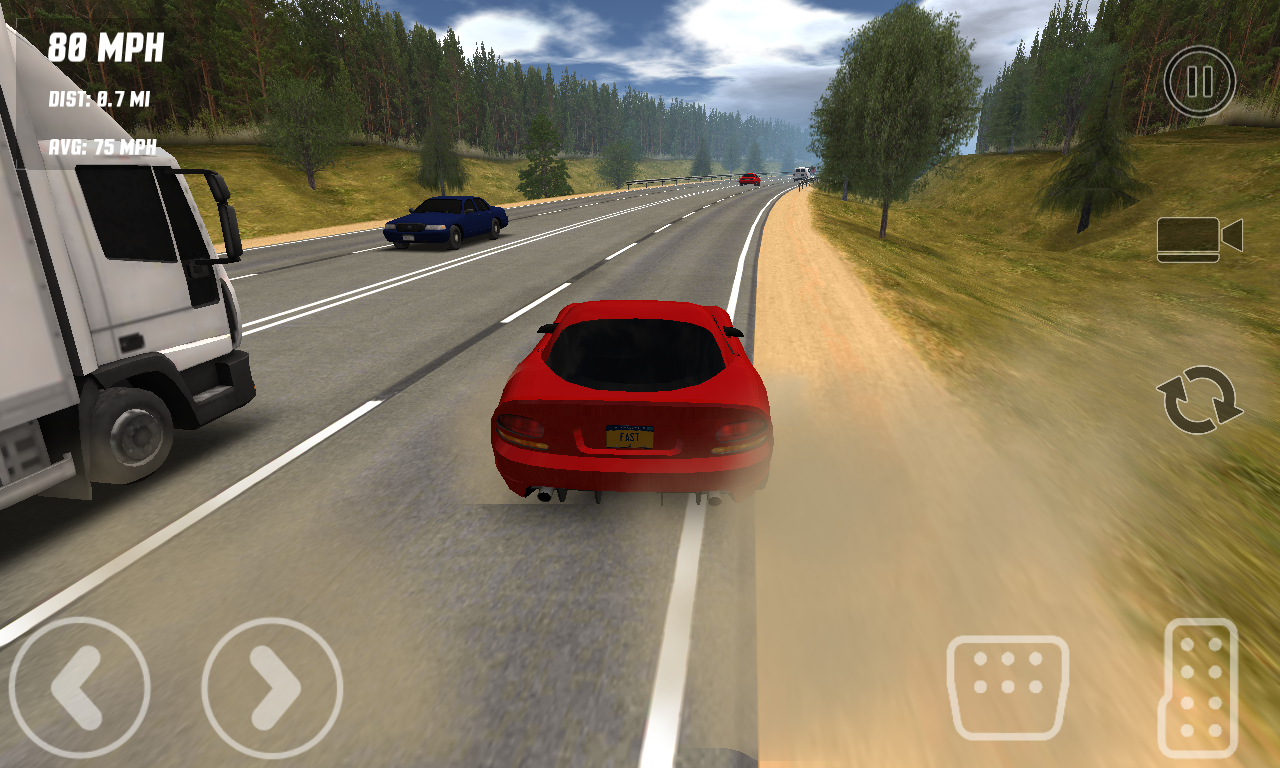 اسکرین شات 5 بازی Freeway Traffic Rush
