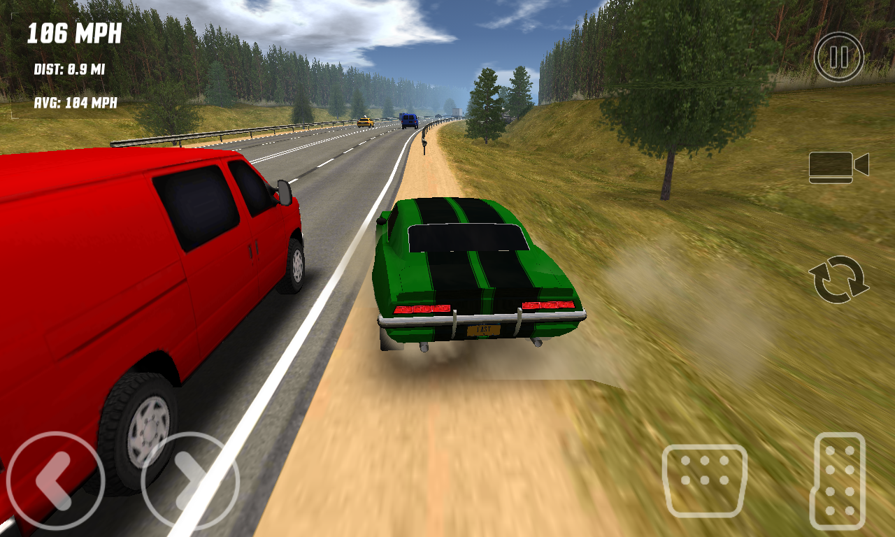 اسکرین شات 3 بازی Freeway Traffic Rush