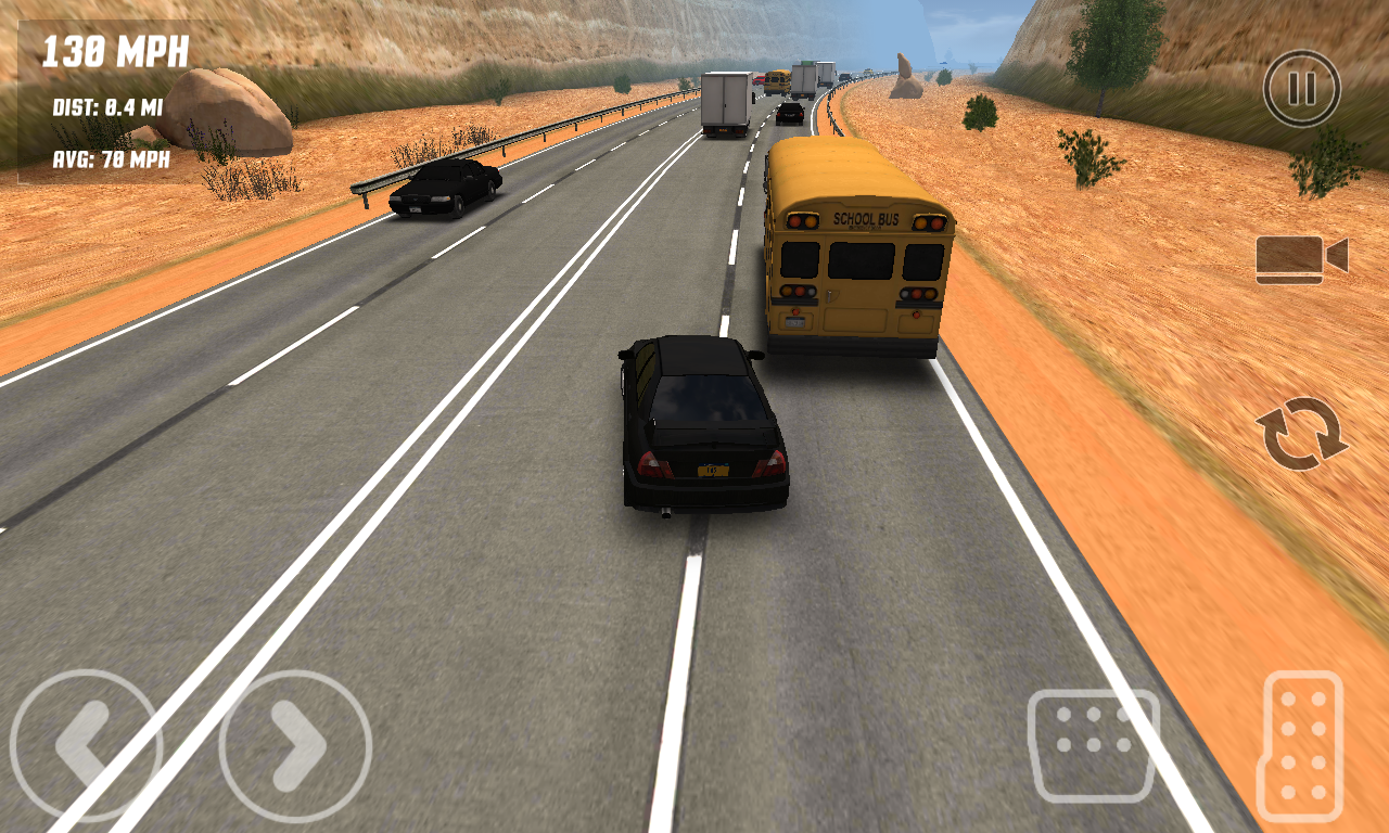 اسکرین شات 2 بازی Freeway Traffic Rush