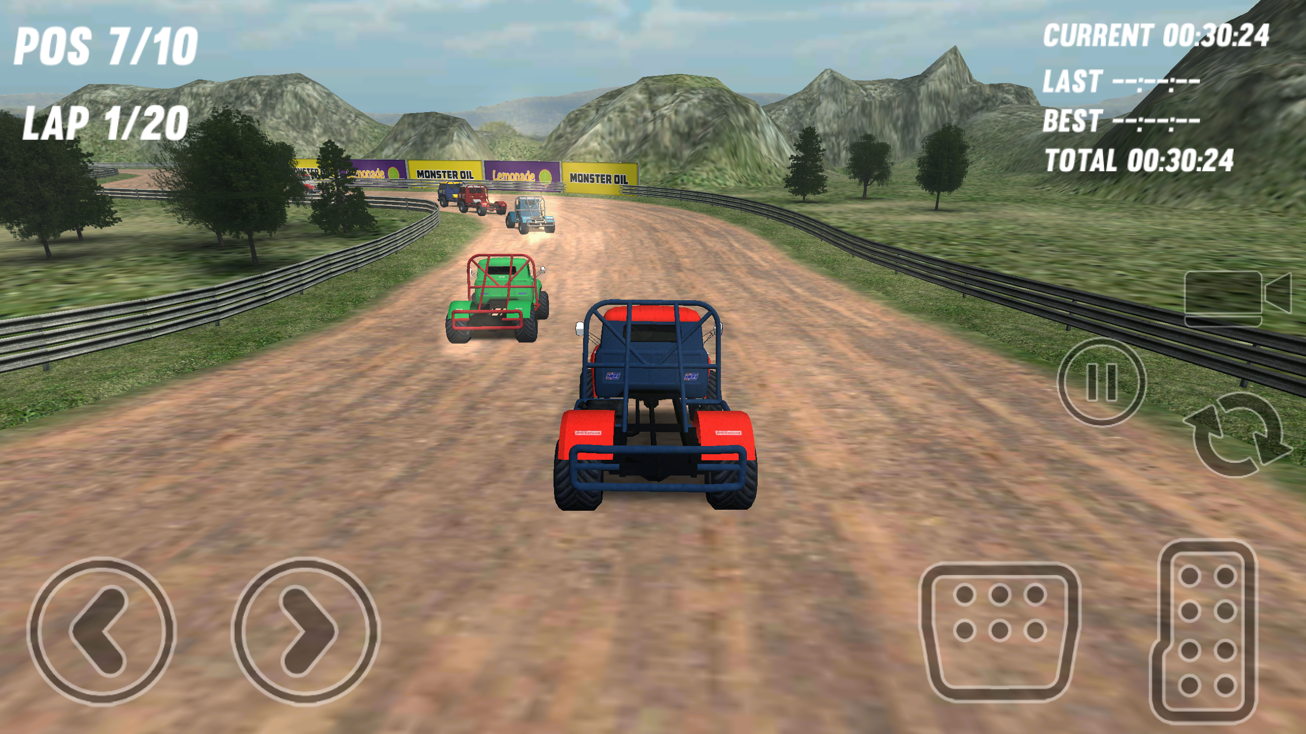 اسکرین شات 1 بازی Big Truck Rallycross