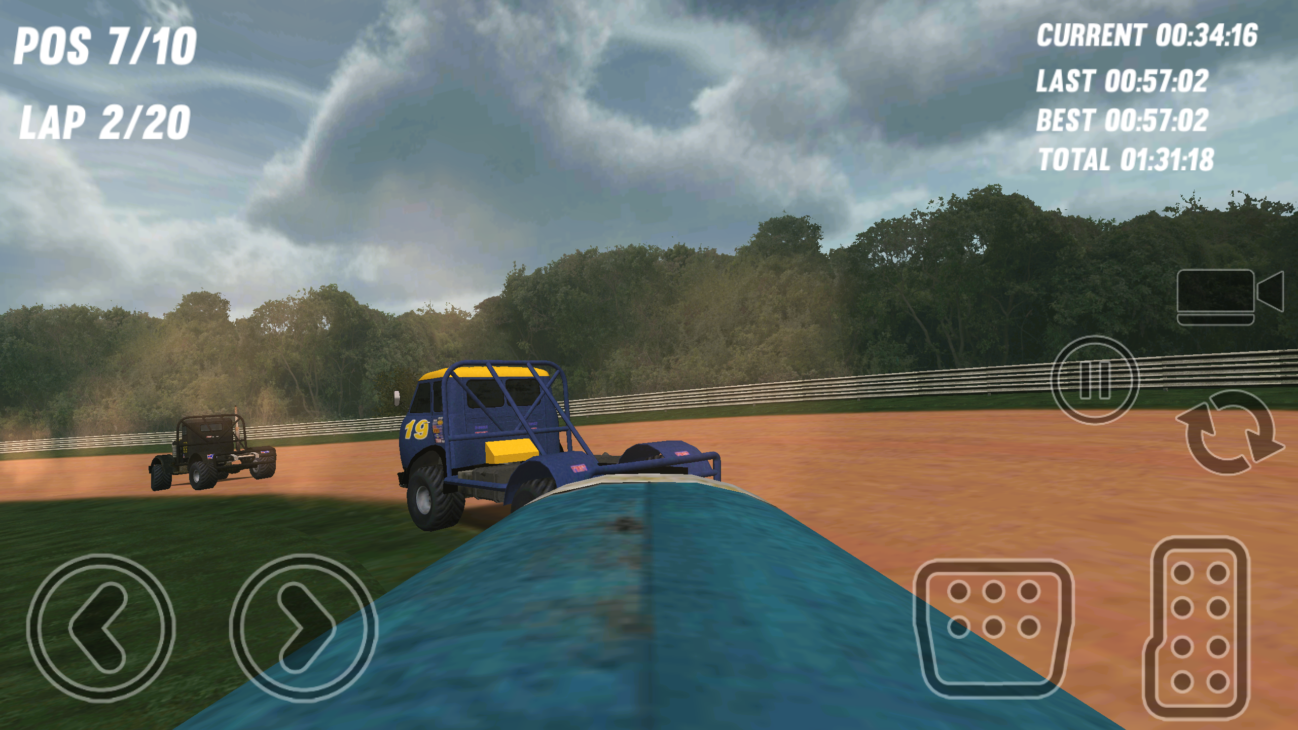 اسکرین شات 5 بازی Big Truck Rallycross