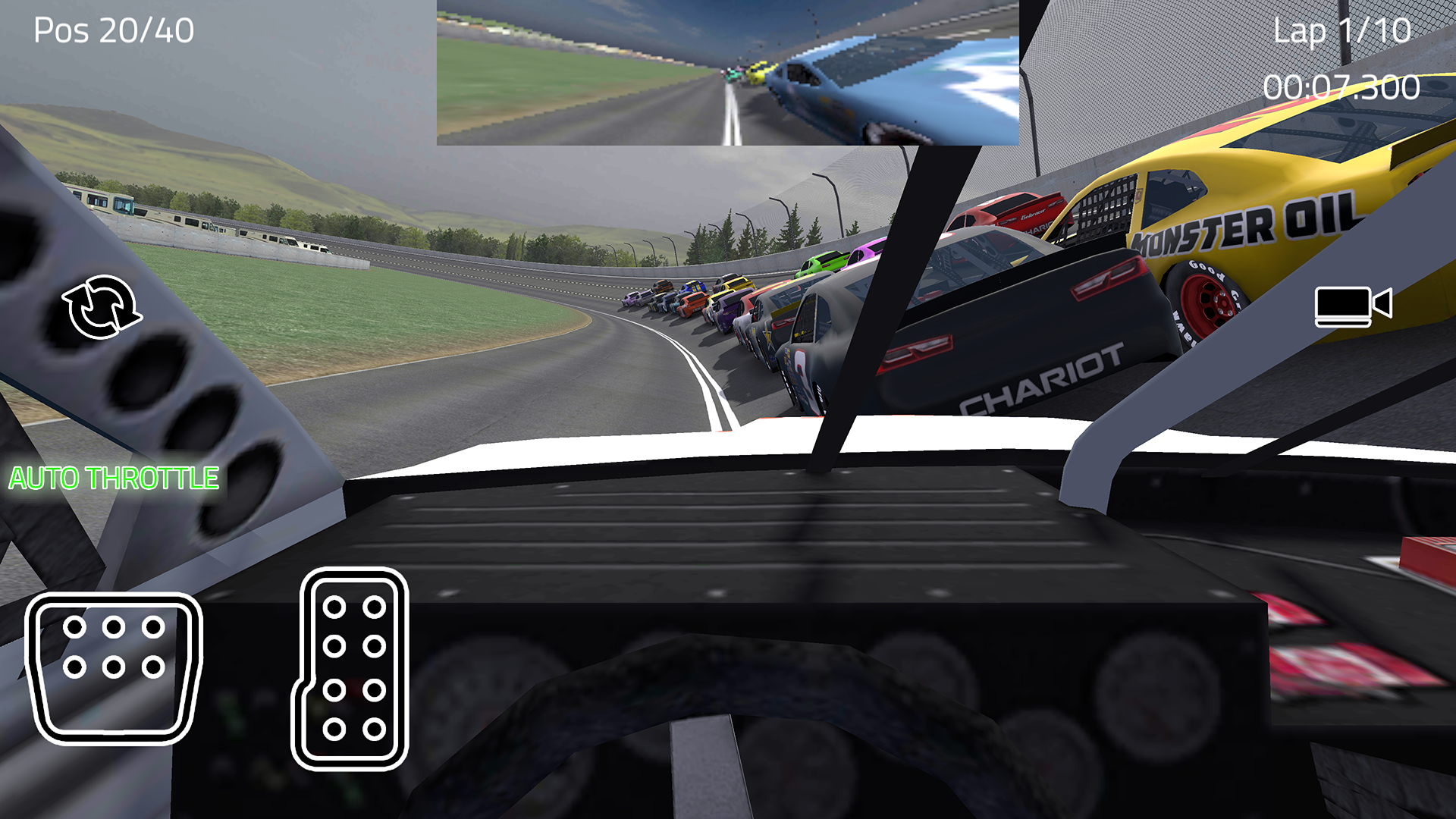 اسکرین شات 5 بازی Thunder Stock Car Racing 3
