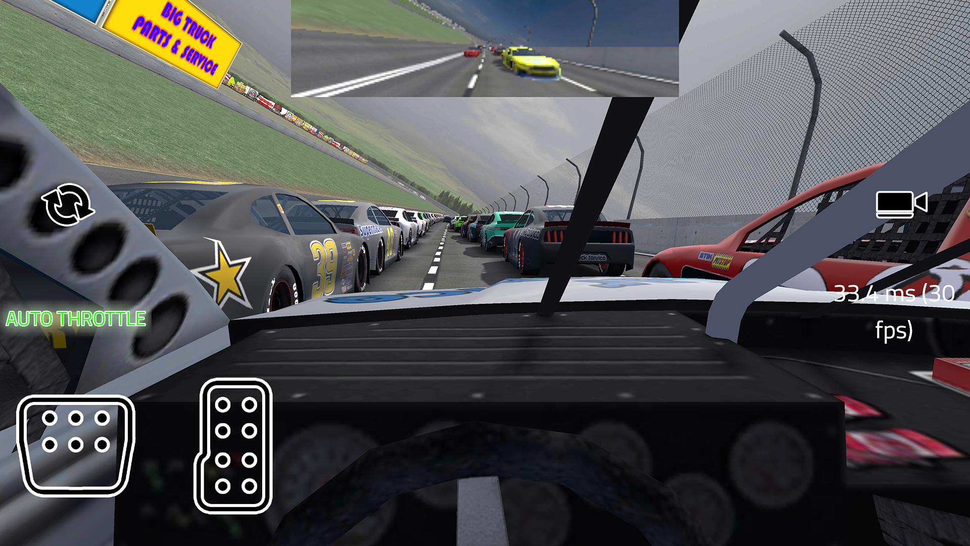 اسکرین شات 2 بازی Thunder Stock Car Racing 3