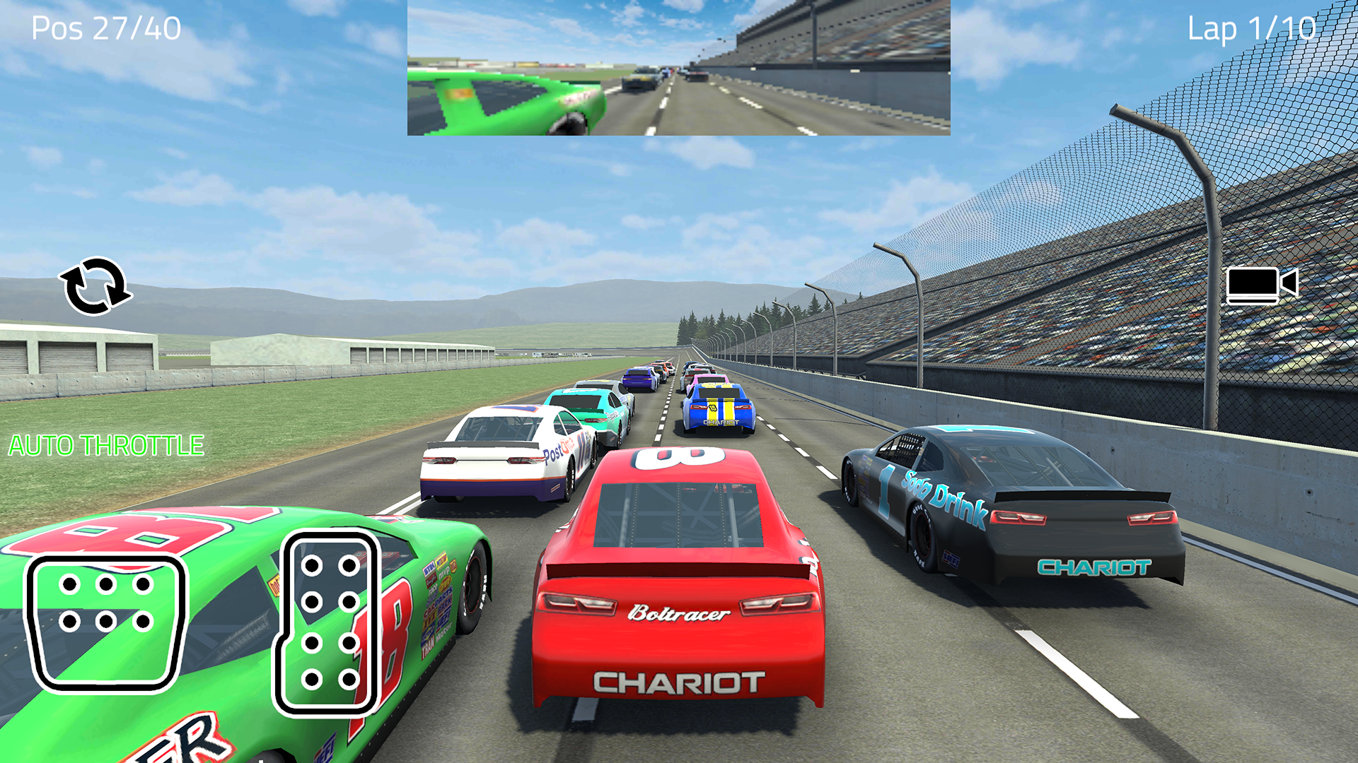 اسکرین شات 4 بازی Thunder Stock Car Racing 3