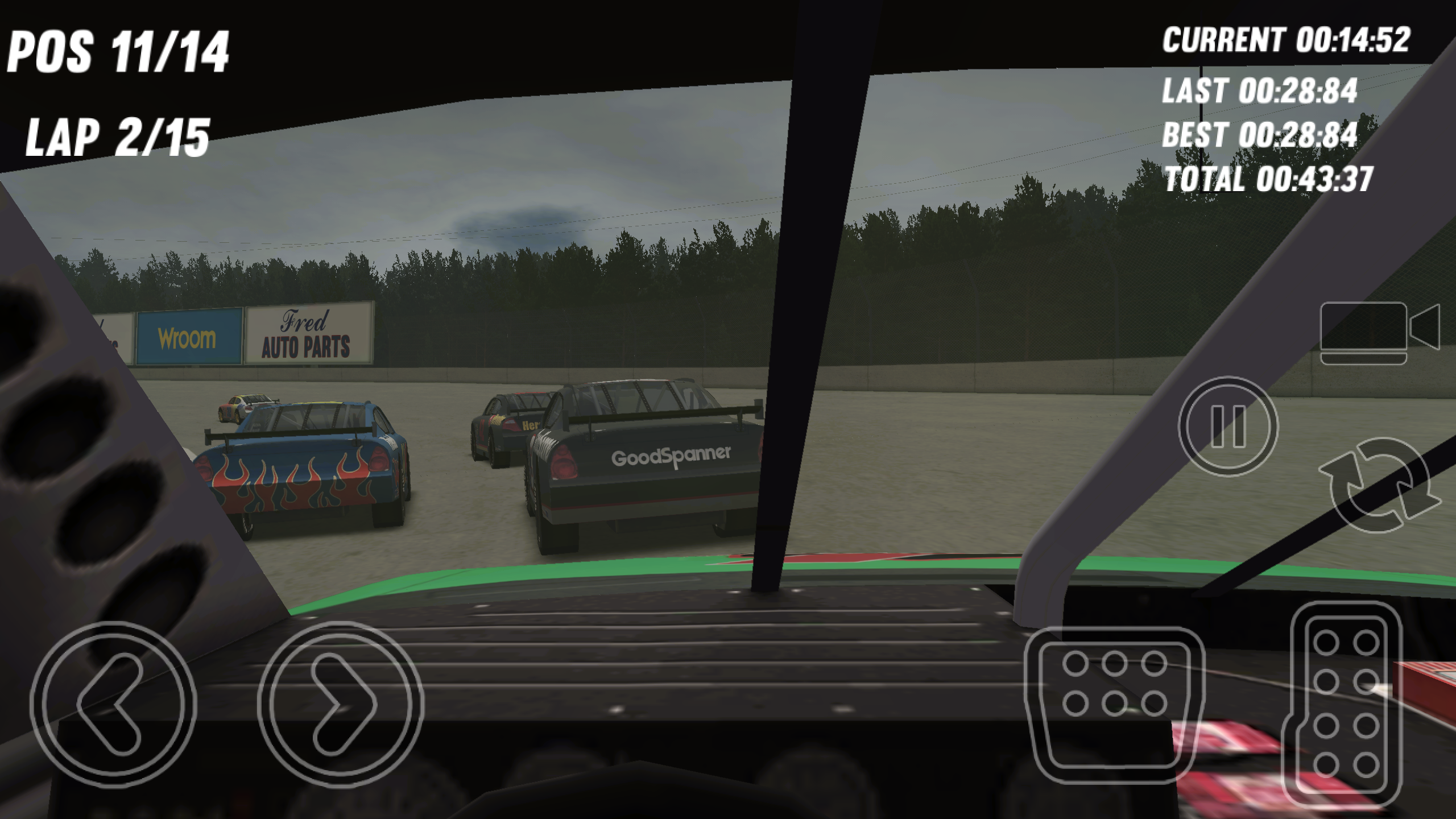 اسکرین شات 4 بازی Thunder Stock Cars 2