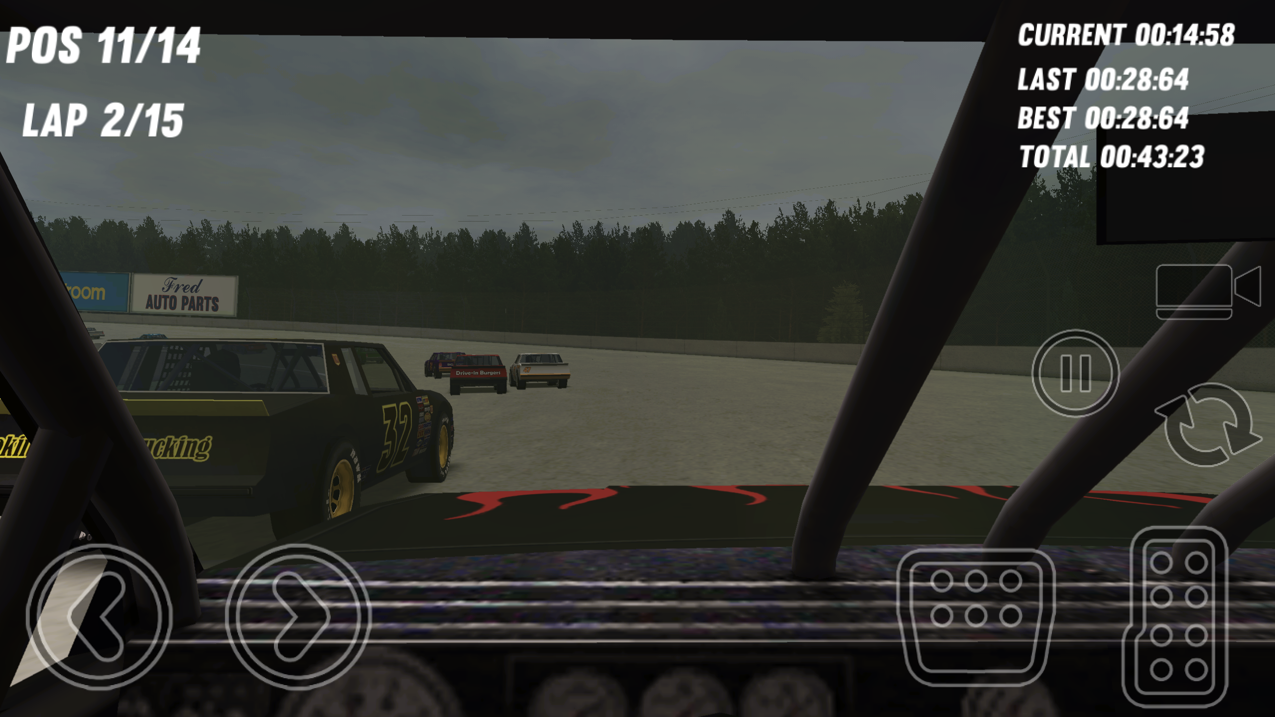اسکرین شات 8 بازی Thunder Stock Cars 2