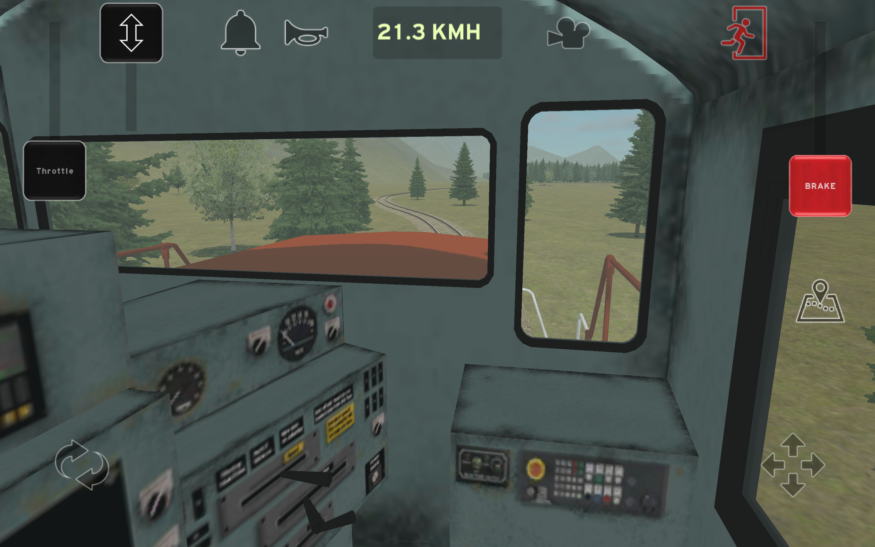 اسکرین شات 3 بازی Train and rail yard simulator