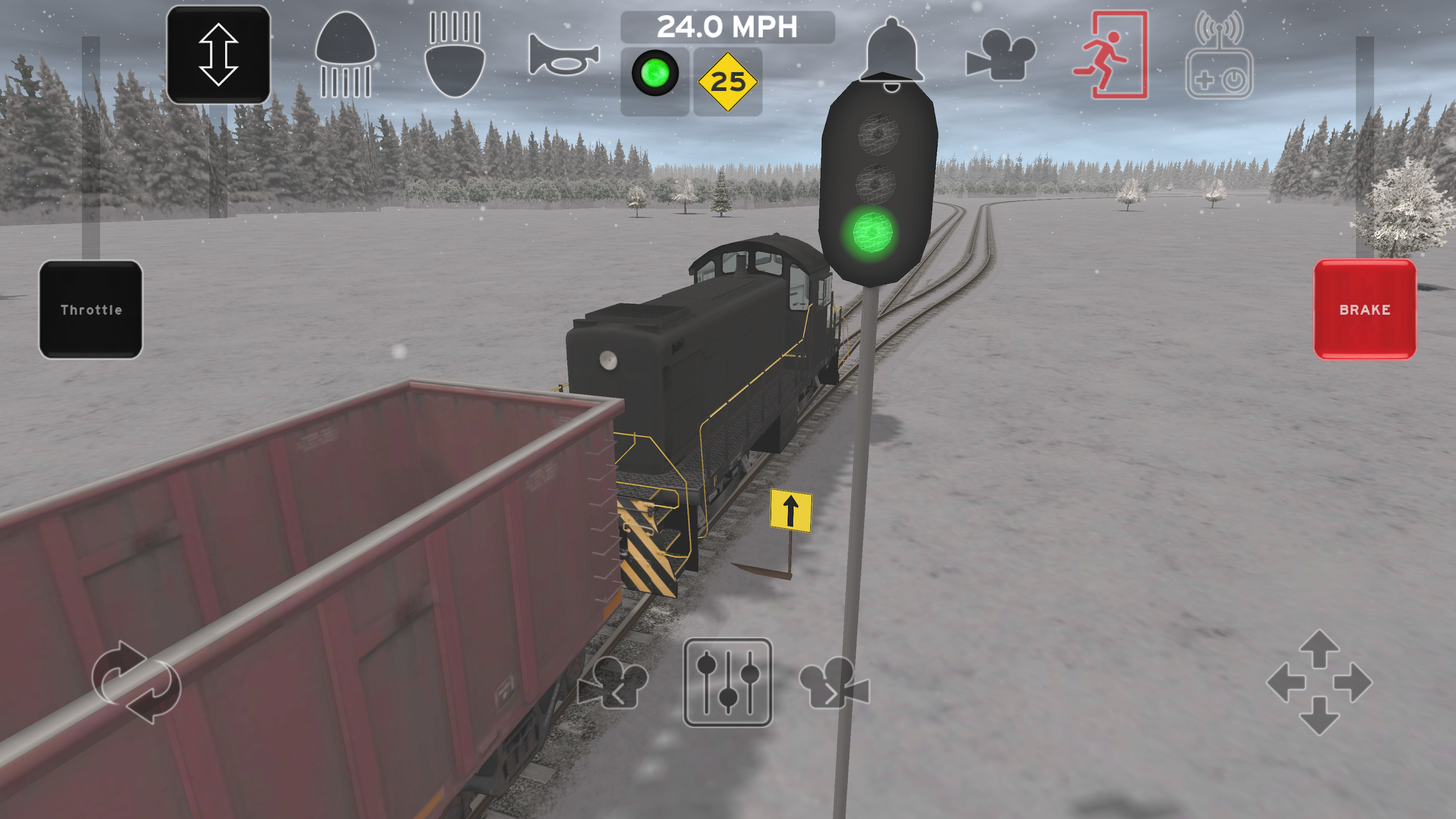 اسکرین شات 1 بازی Train and rail yard simulator
