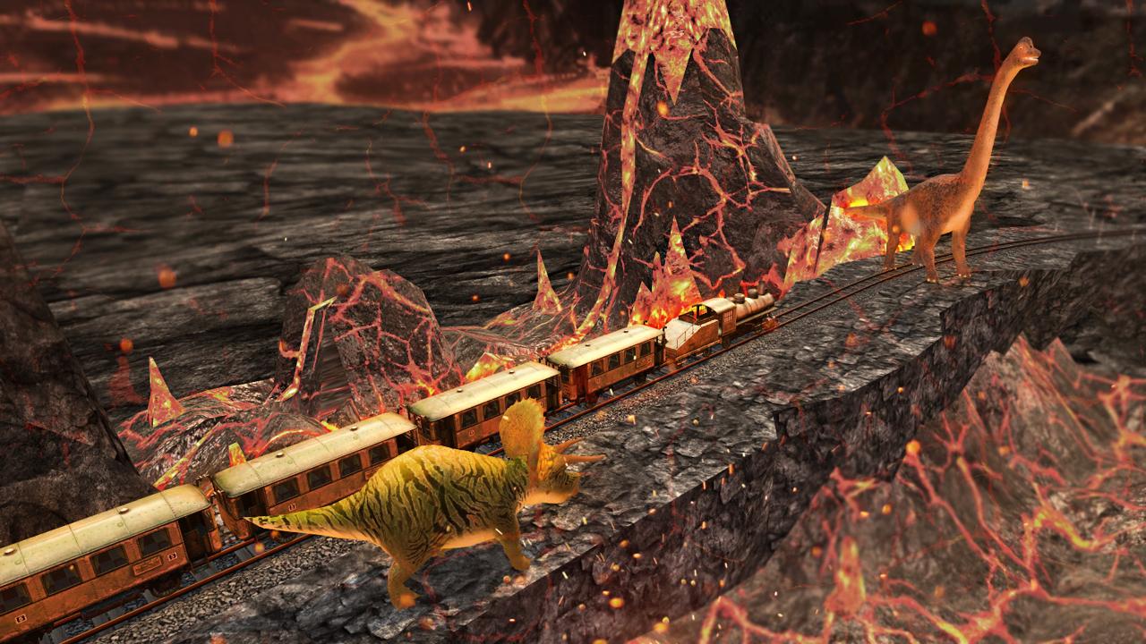 اسکرین شات 8 بازی Train Simulator - Dino Park