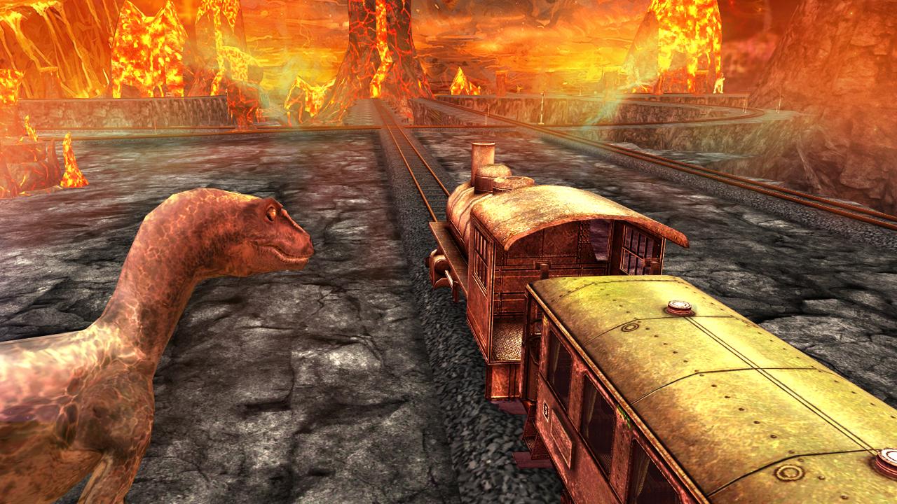 اسکرین شات 5 بازی Train Simulator - Dino Park
