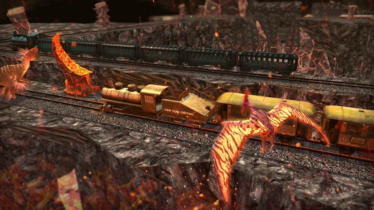 اسکرین شات 7 بازی Train Simulator - Dino Park