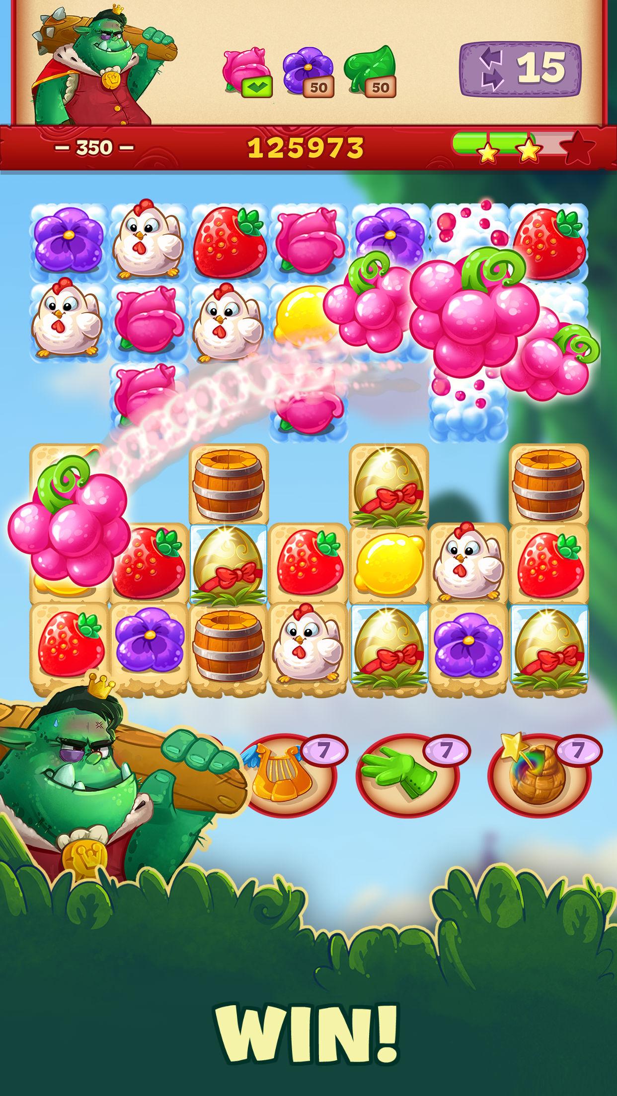 اسکرین شات 6 بازی Jacky's Farm: match 3 puzzle