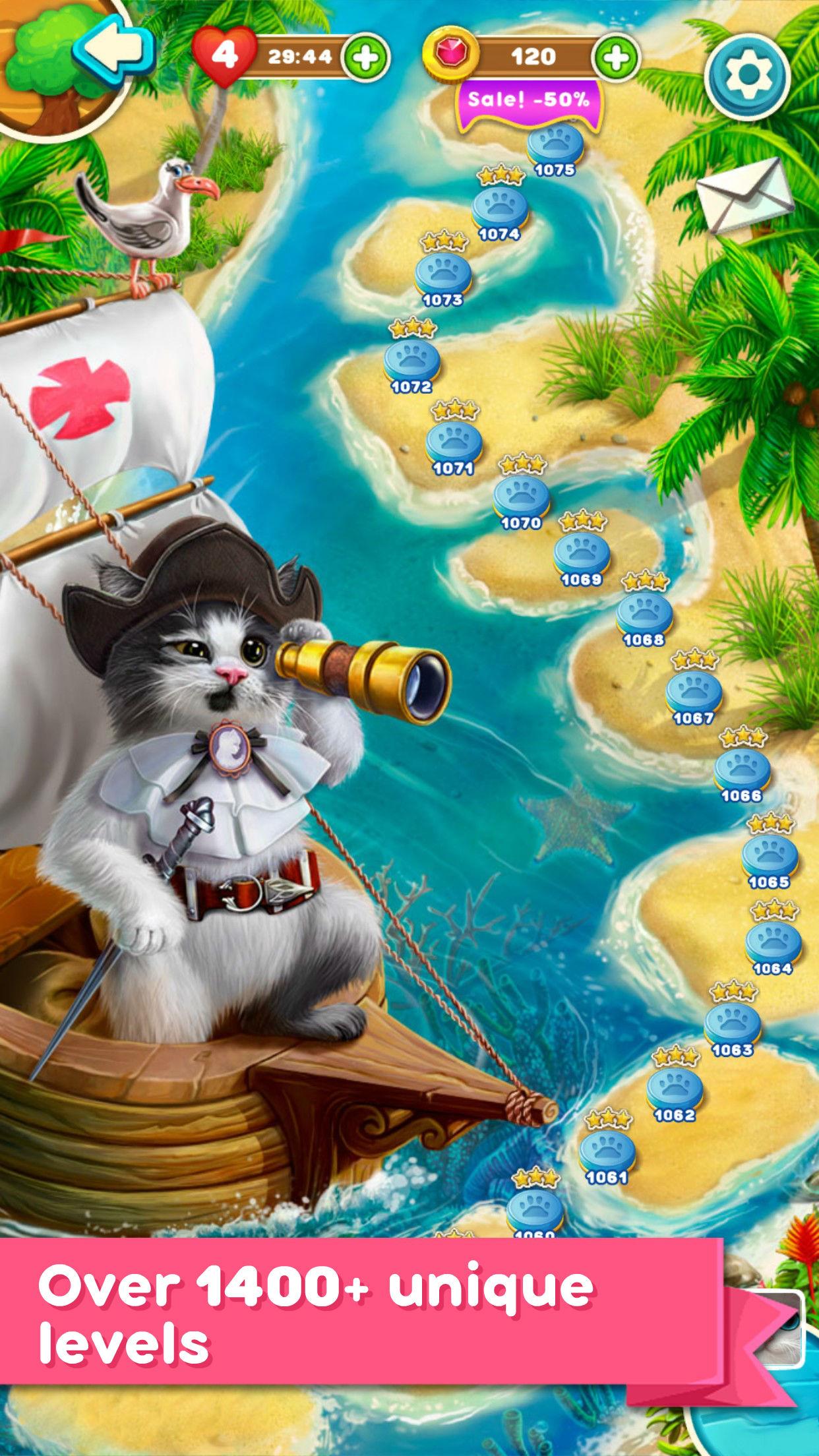 اسکرین شات 4 بازی Cute Cats: Royal Adventure