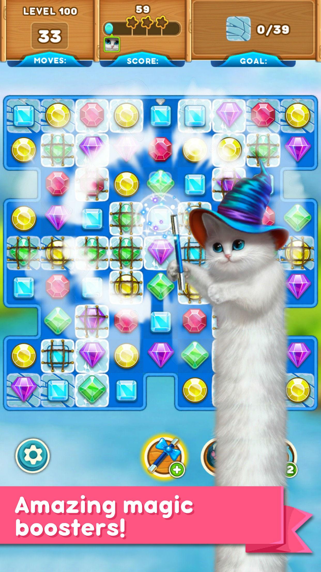 اسکرین شات 3 بازی Cute Cats: Royal Adventure