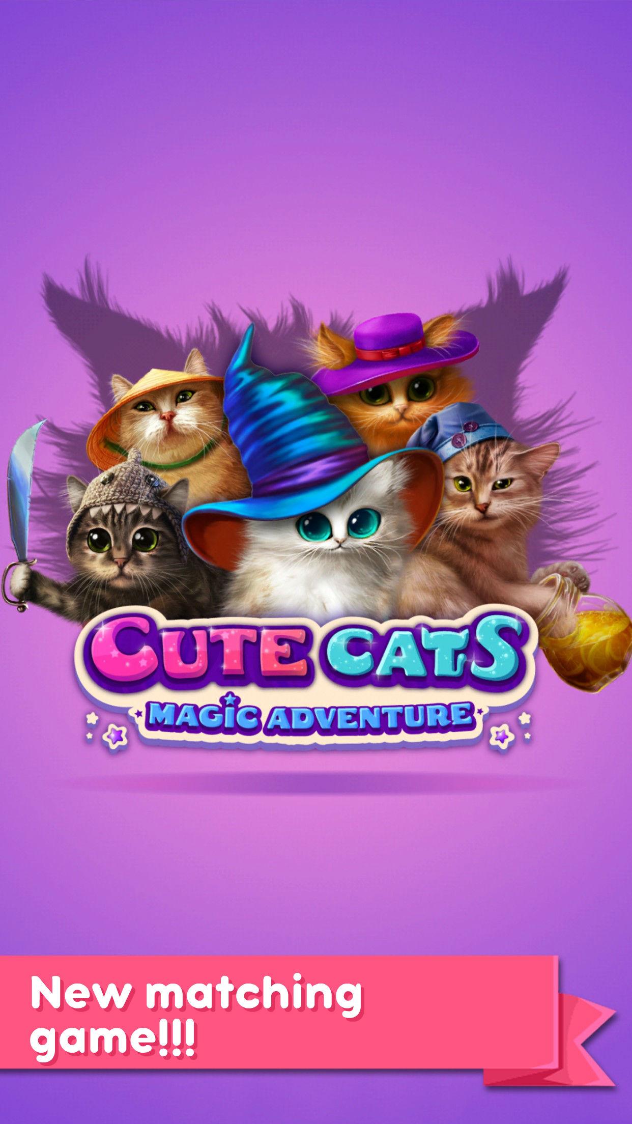 اسکرین شات 1 بازی Cute Cats: Royal Adventure
