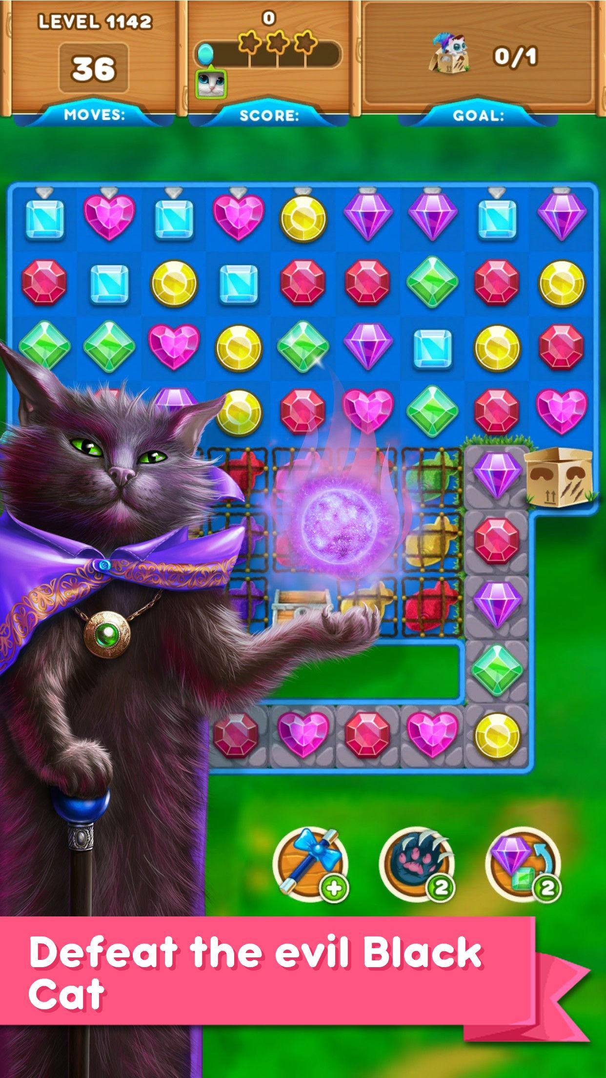 اسکرین شات 5 بازی Cute Cats: Royal Adventure