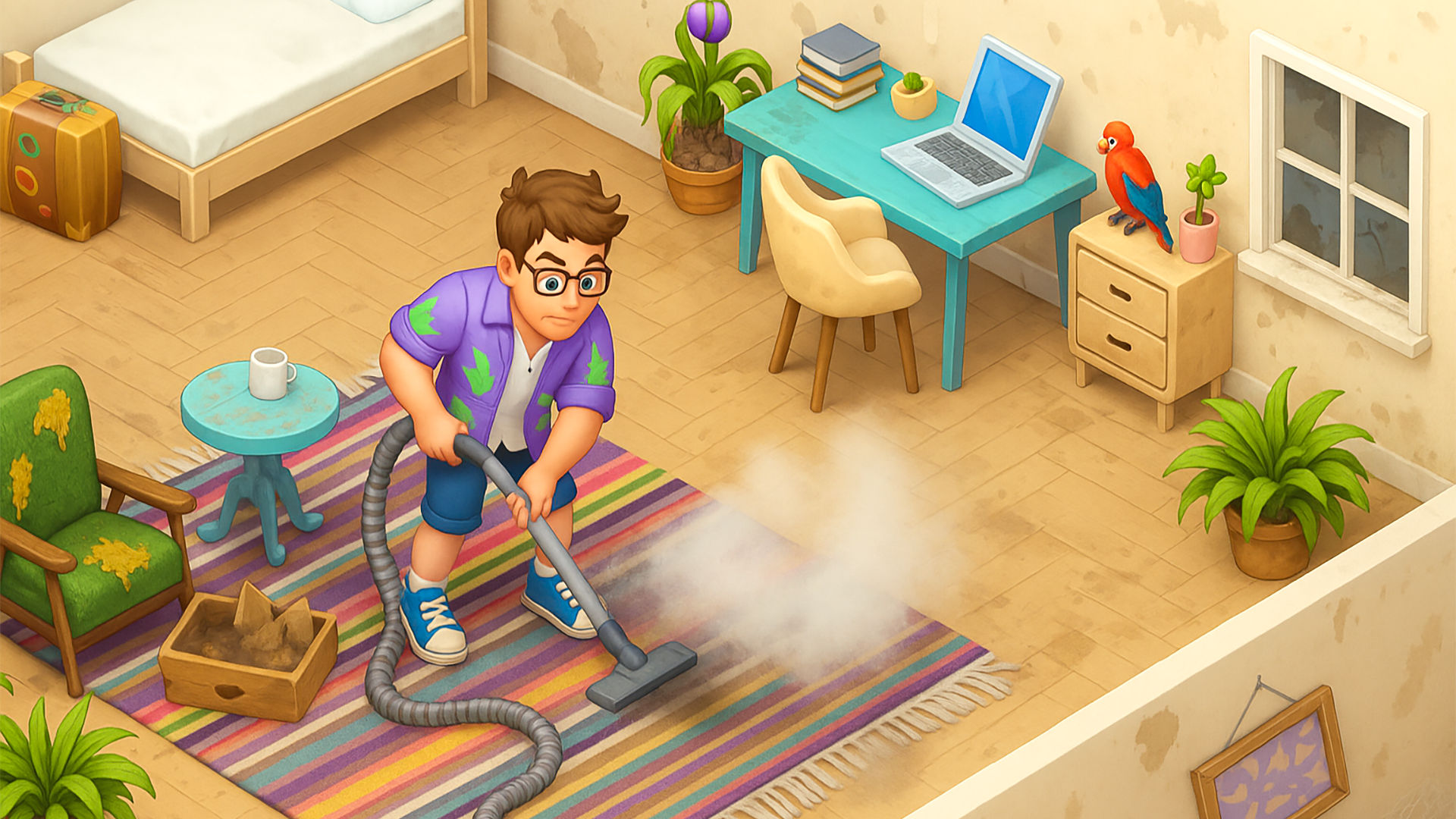 اسکرین شات 2 بازی Open House: Match 3 puzzles