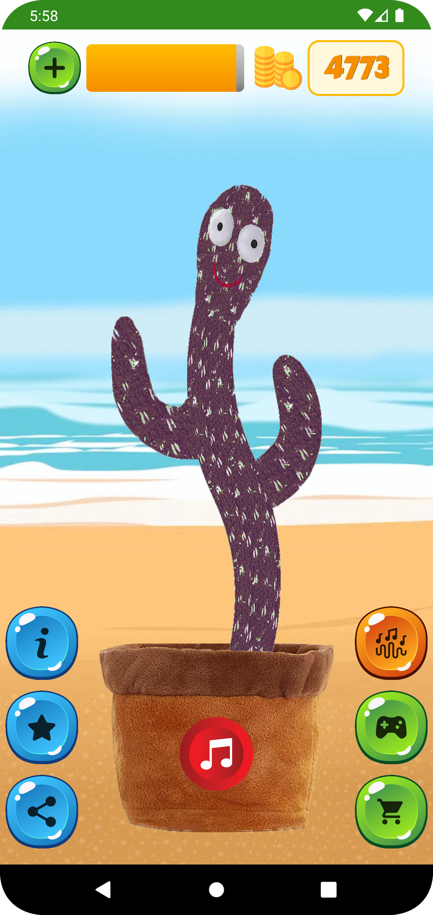 اسکرین شات 7 بازی Dancing Cactus