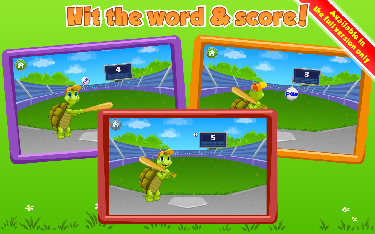 اسکرین شات 4 بازی Kids Learn to Read Lite