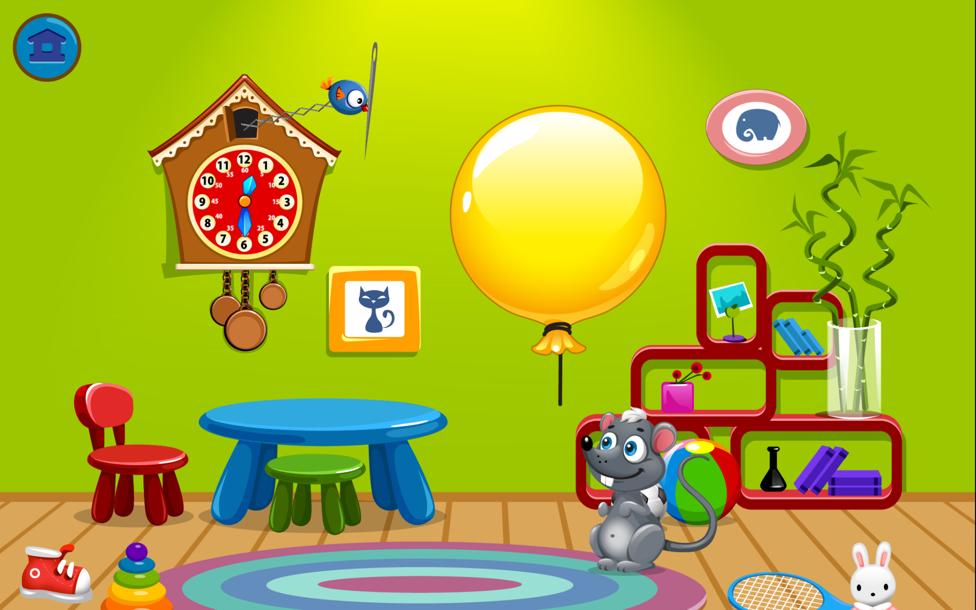 اسکرین شات 4 بازی Kids Telling Time (Lite)