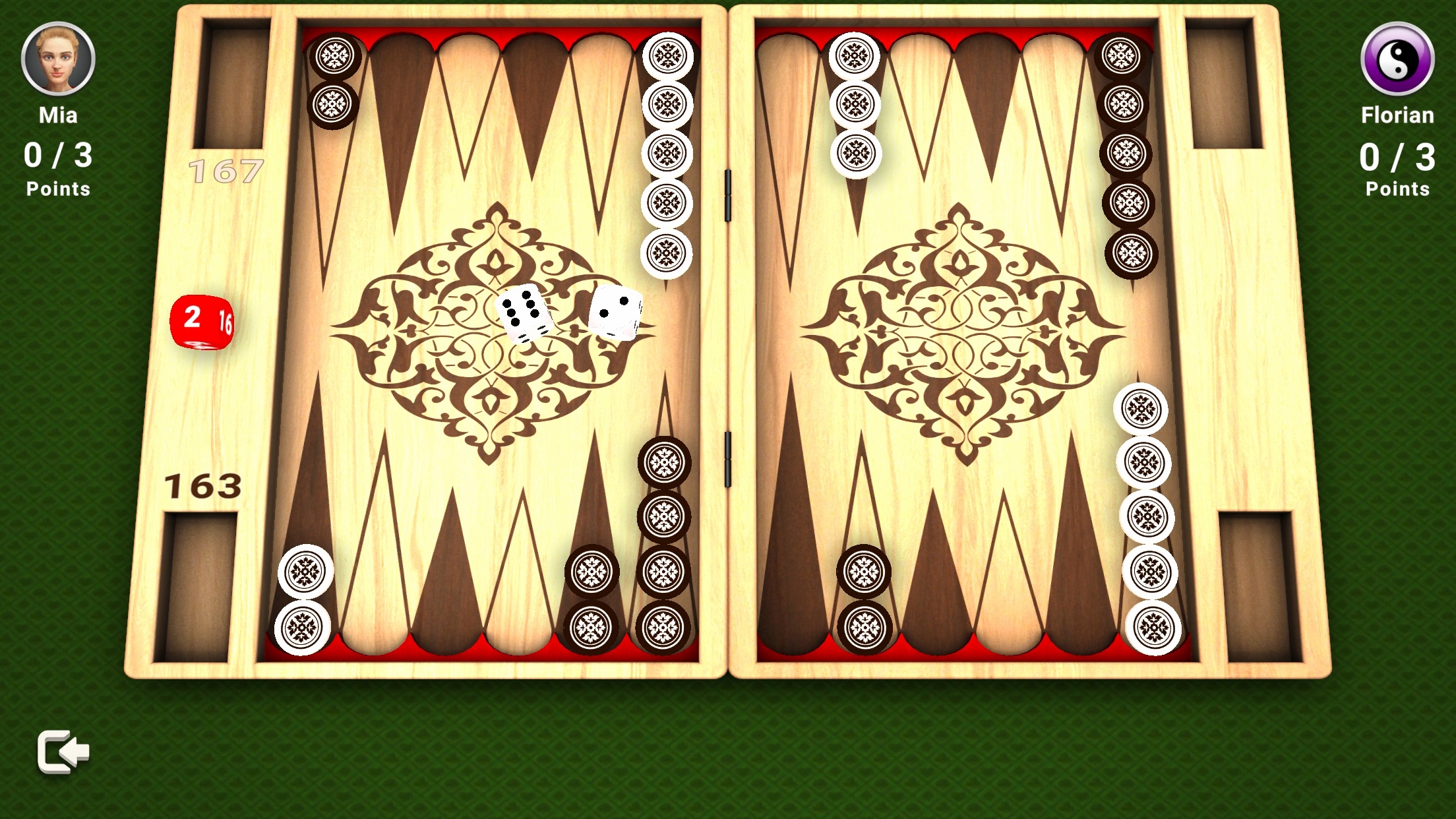 اسکرین شات 1 بازی Backgammon - Board Game
