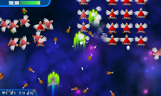 اسکرین شات 2 بازی Chicken Invaders 3