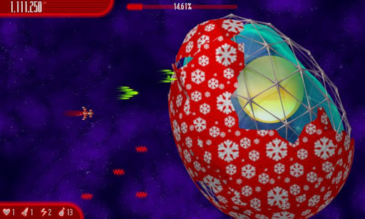 اسکرین شات 5 بازی Chicken Invaders 4 Xmas