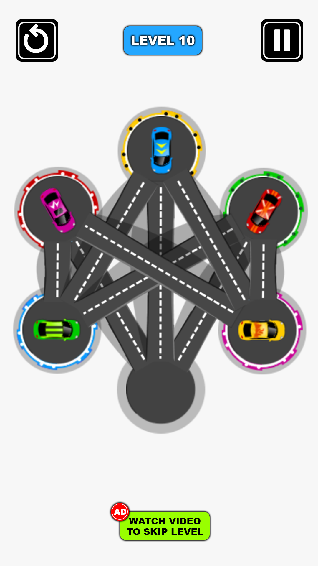 اسکرین شات 3 برنامه Car Parking Order Puzzle Game