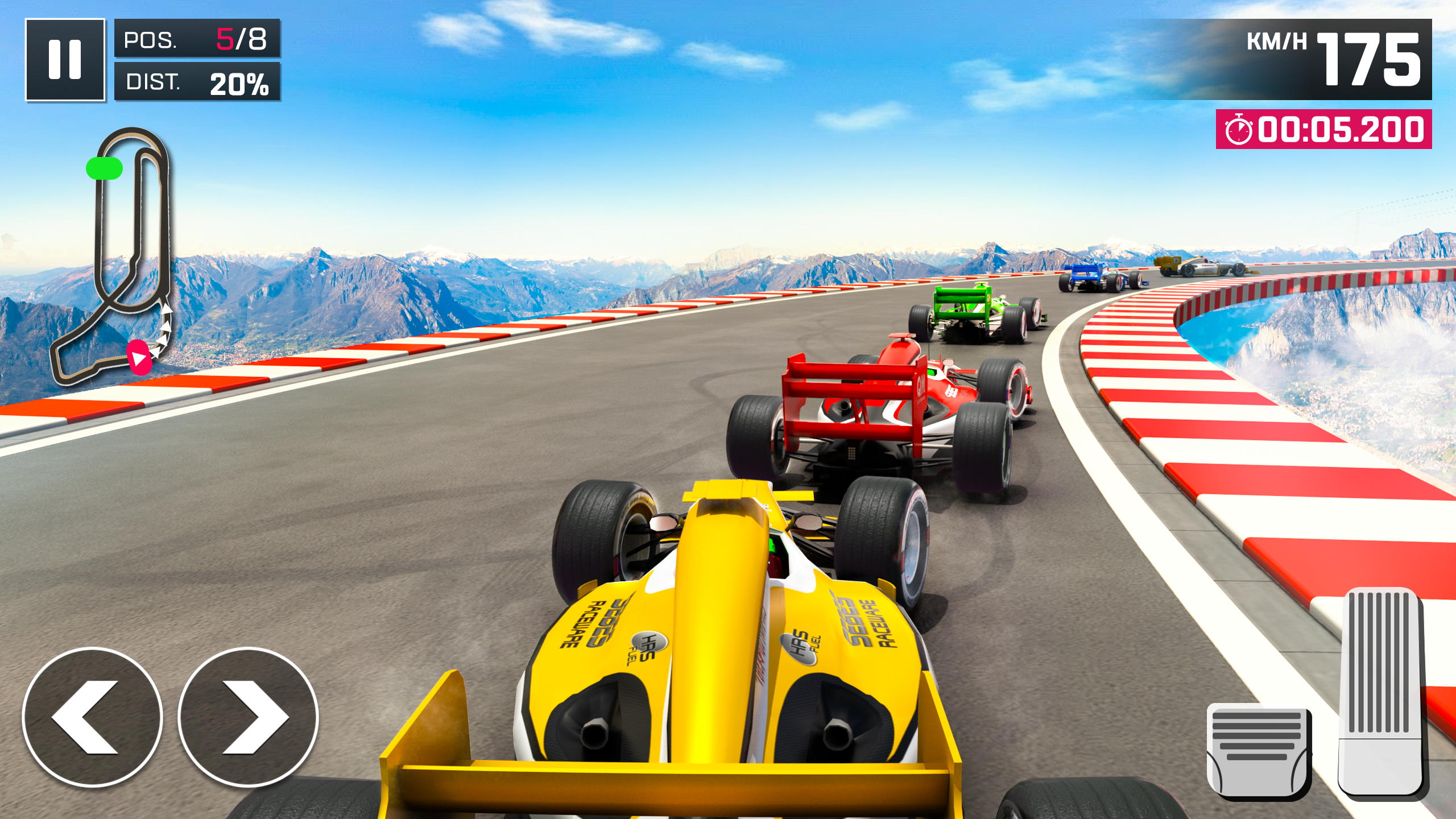 اسکرین شات 4 برنامه Formula Car GT Racing Stunts