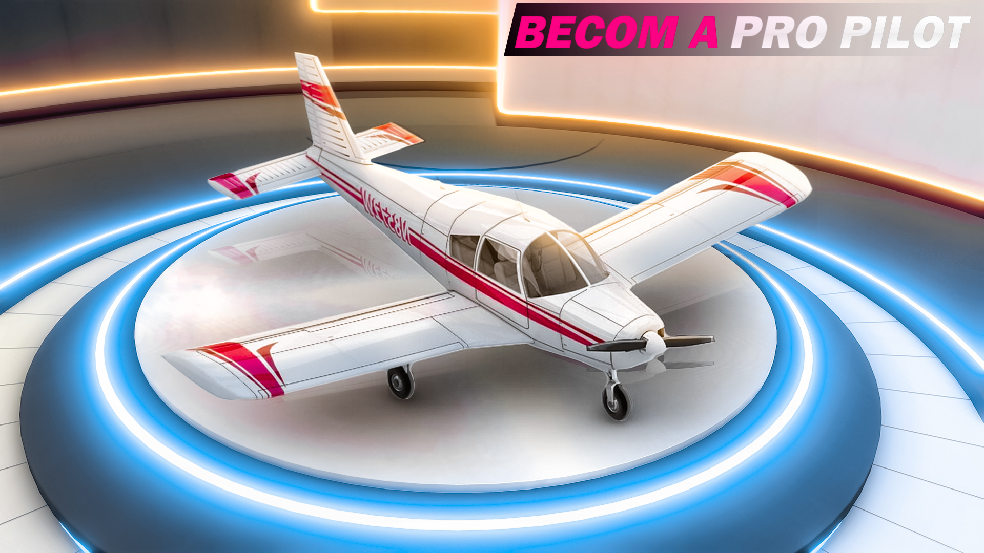 اسکرین شات 4 برنامه Plane Stunt Racing Plane Games