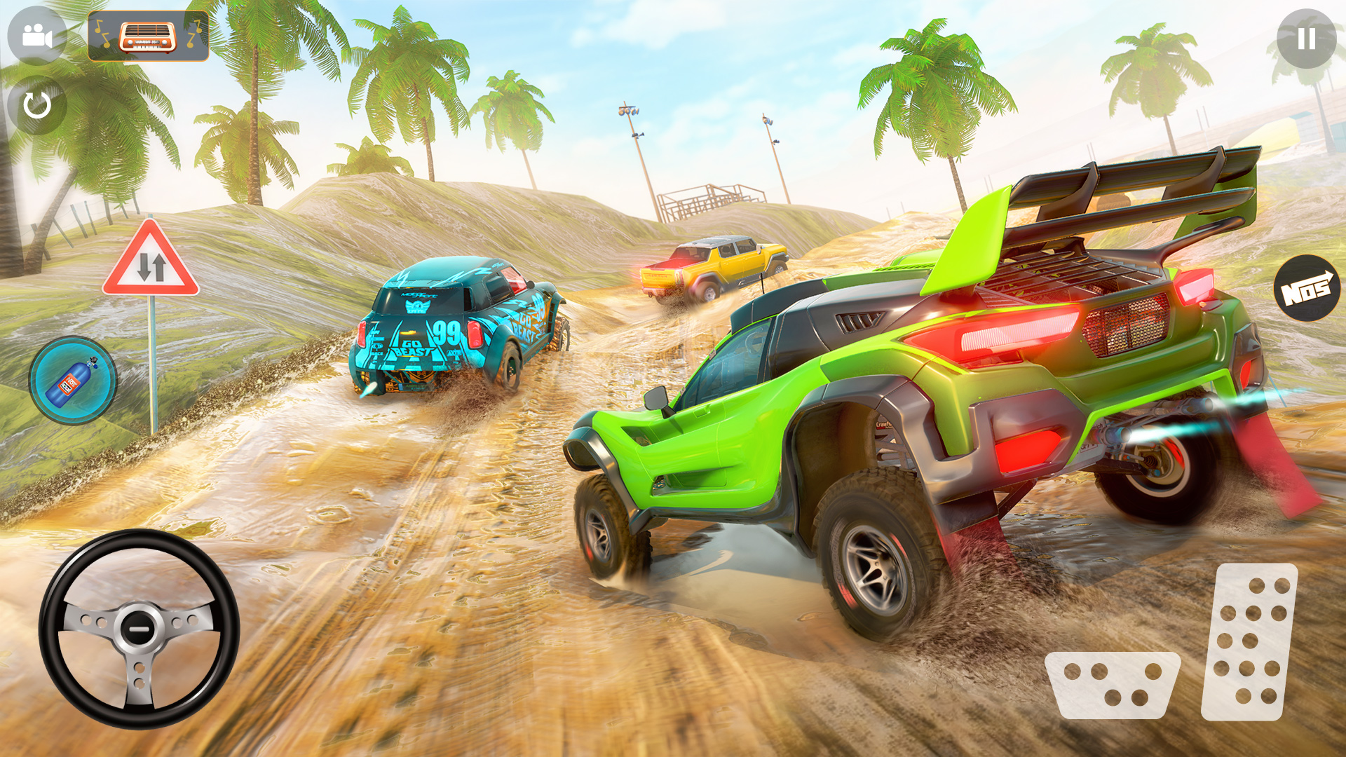 اسکرین شات 7 برنامه Extreme Jeep Driving Simulator