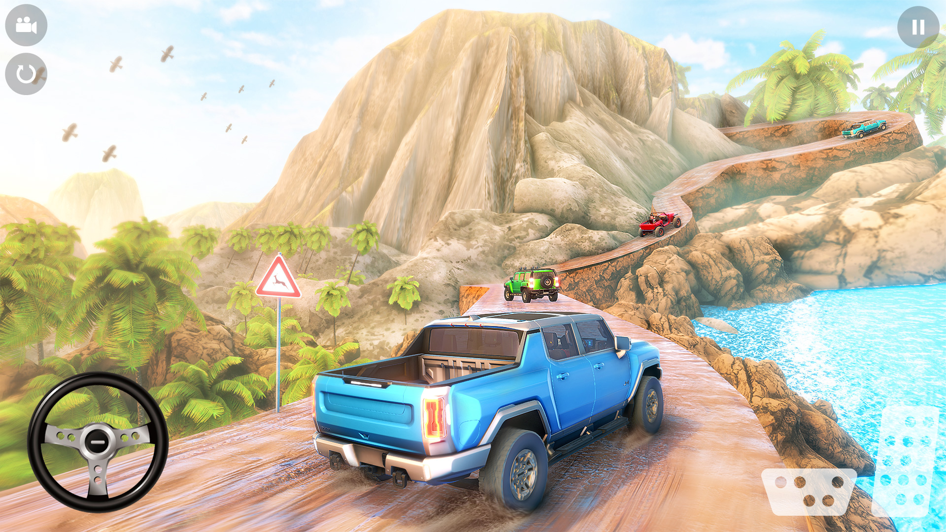 اسکرین شات 4 برنامه Extreme Jeep Driving Simulator
