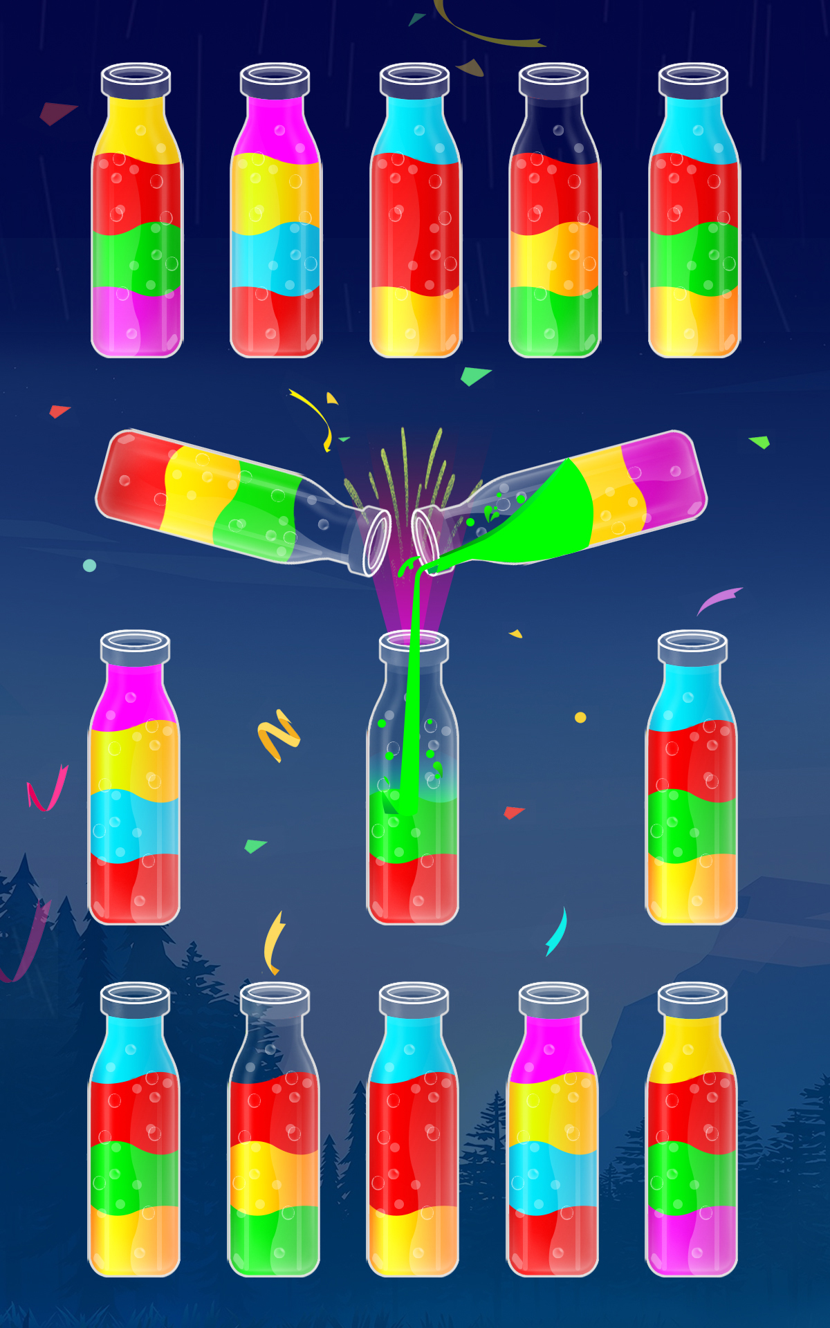 اسکرین شات 2 برنامه Water Sort Puzzle: Colors Sort