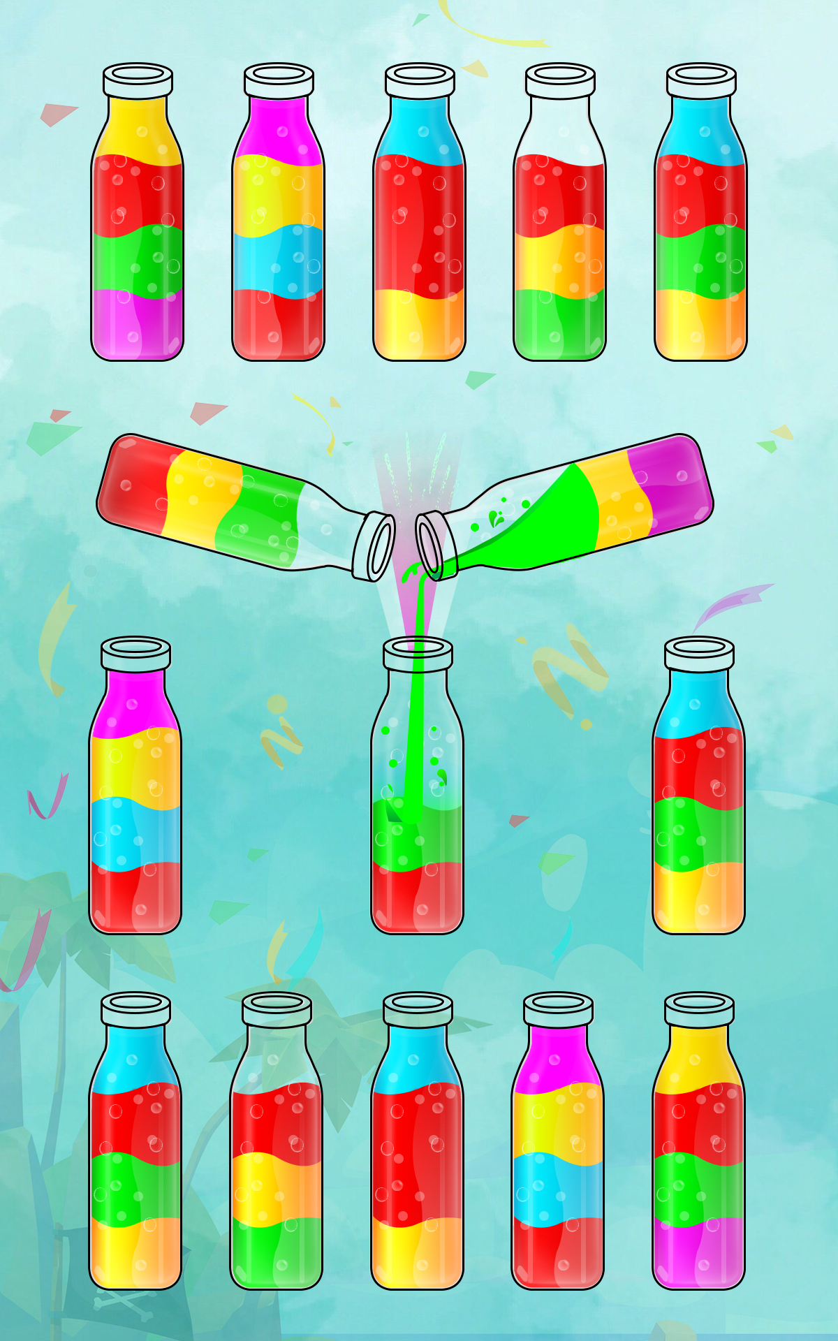 اسکرین شات 5 برنامه Water Sort Puzzle: Colors Sort
