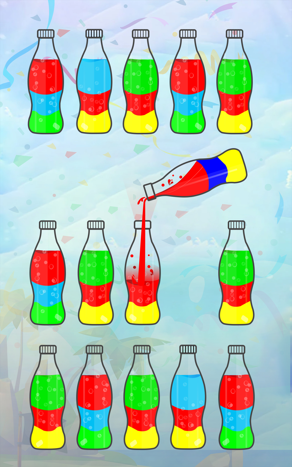 اسکرین شات 4 برنامه Water Sort Puzzle: Colors Sort